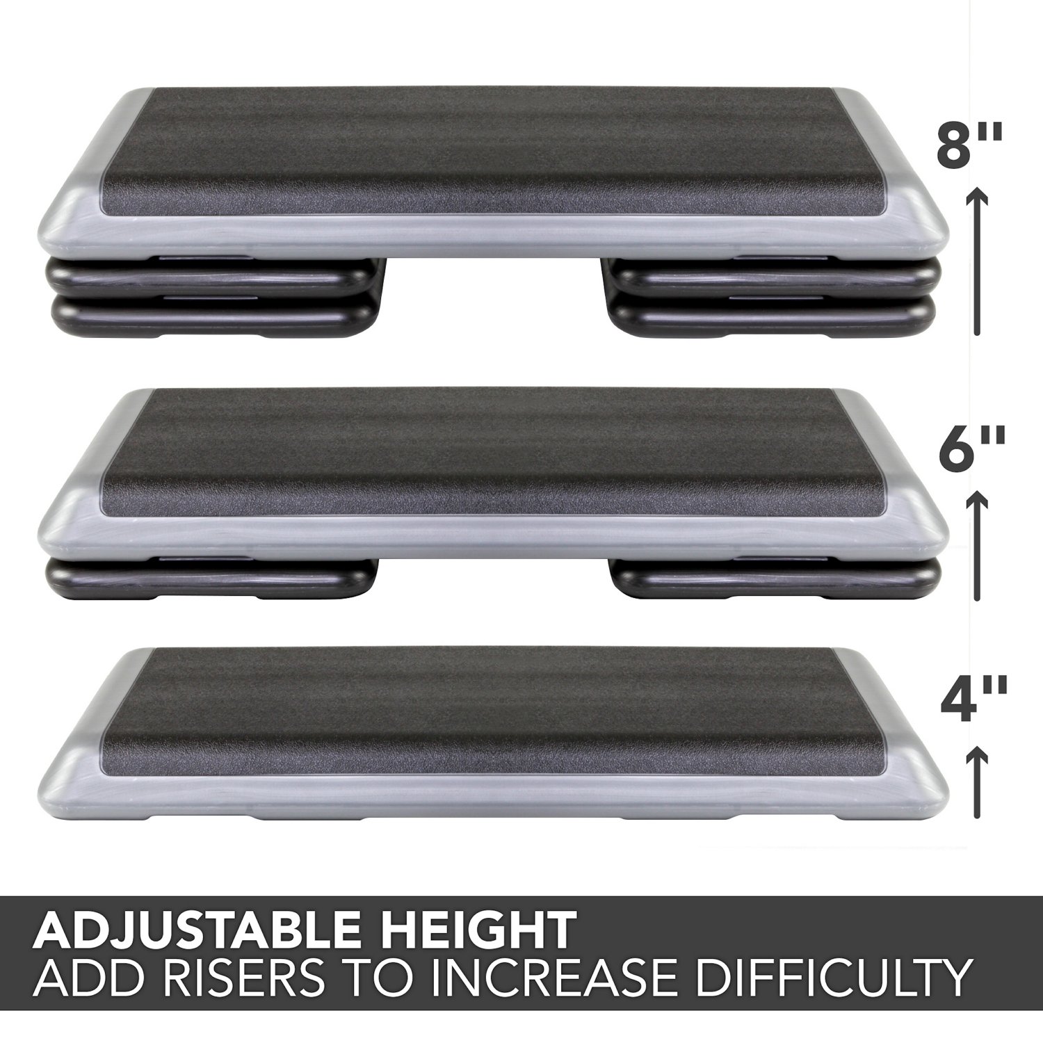 The Step Health Club Size Platform 4 Risers Academy