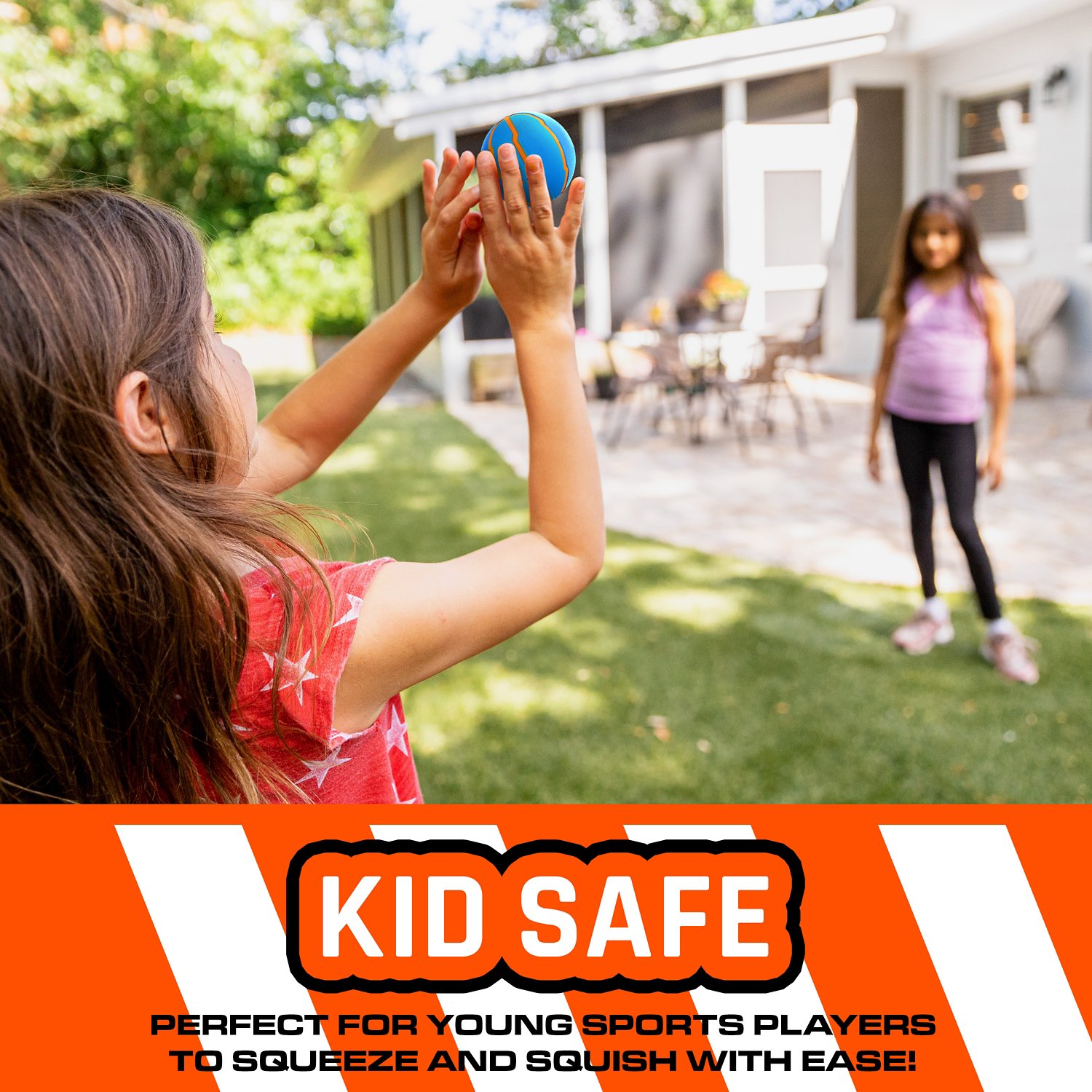  NERF Mini Stress Foam Sport Ball Set - Kids Mini Sports Ball Set - Includes Foam Micro Football, Soccer Ball + Basketball - - view number 6