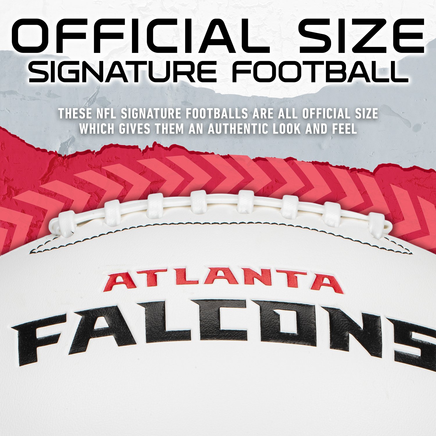 Franklin Atlanta Falcons Official Size Autograph Football - view number 5