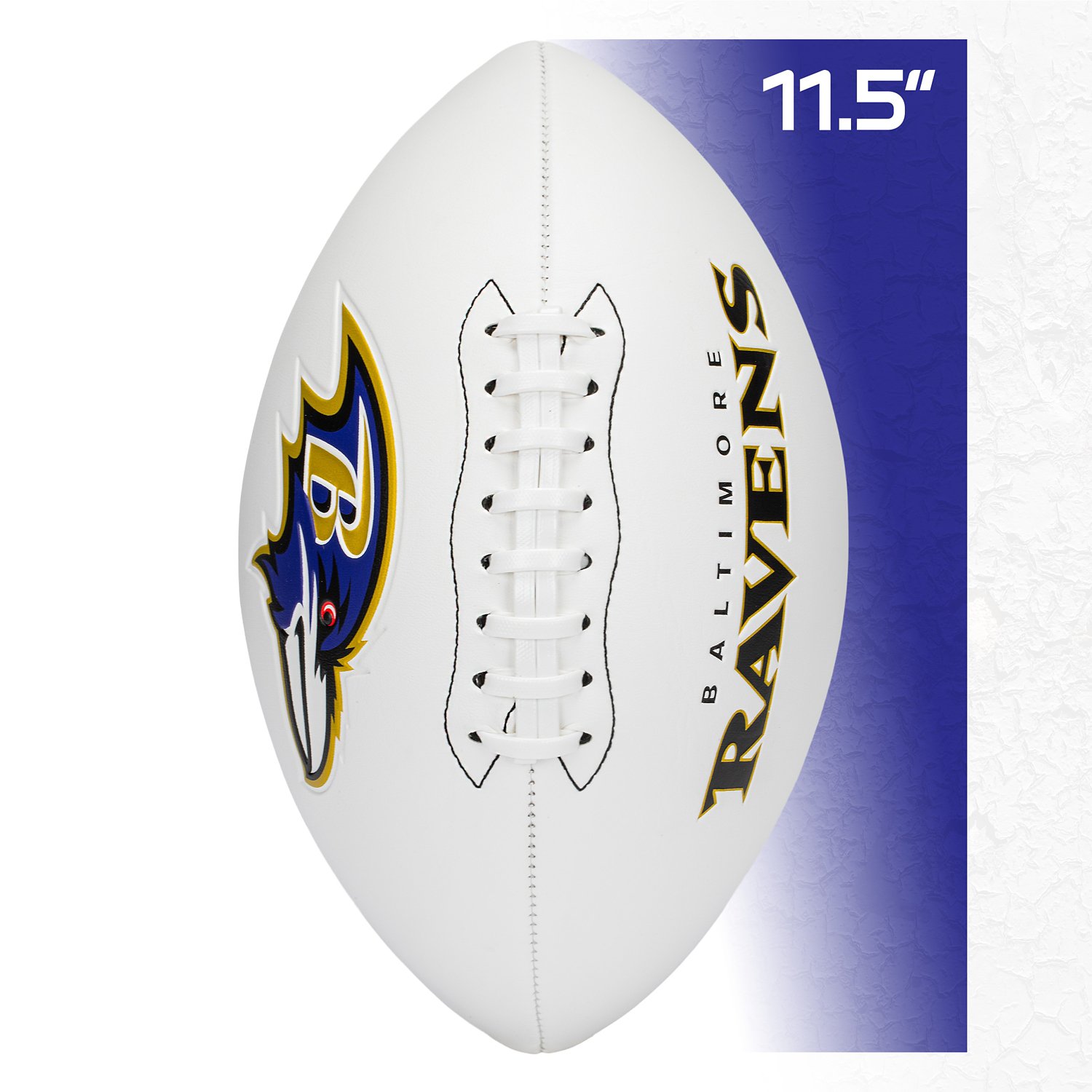 Franklin Baltimore Ravens Official Size Autograph Football  - view number 3