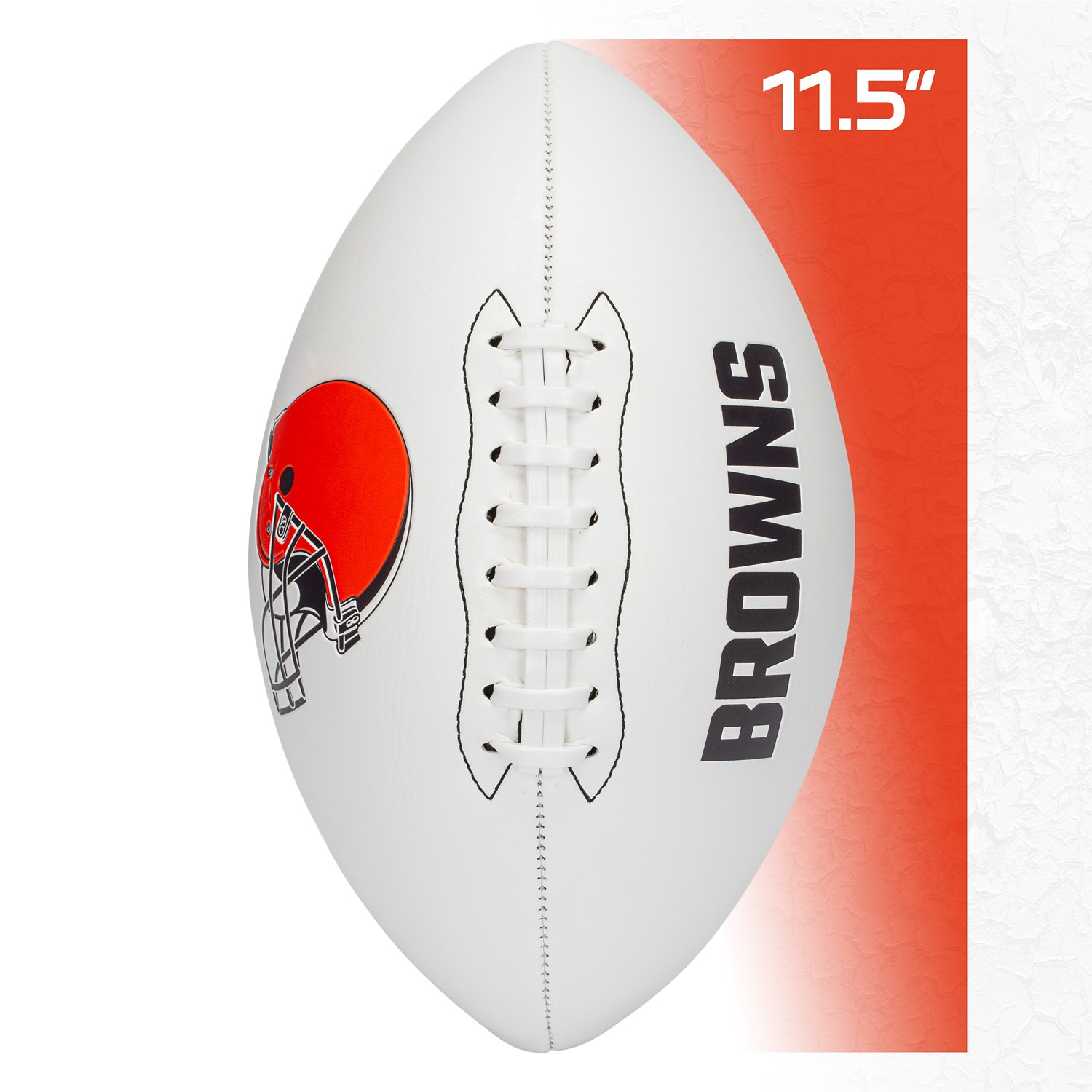 Franklin Cleveland Browns Official Size Autograph Football  - view number 3