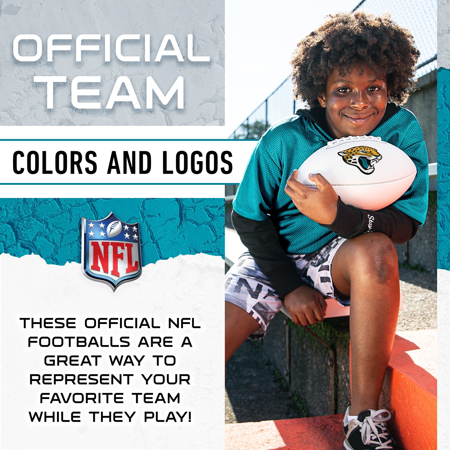 Franklin Jacksonville Jaguars Official Size Autograph Football  - view number 8