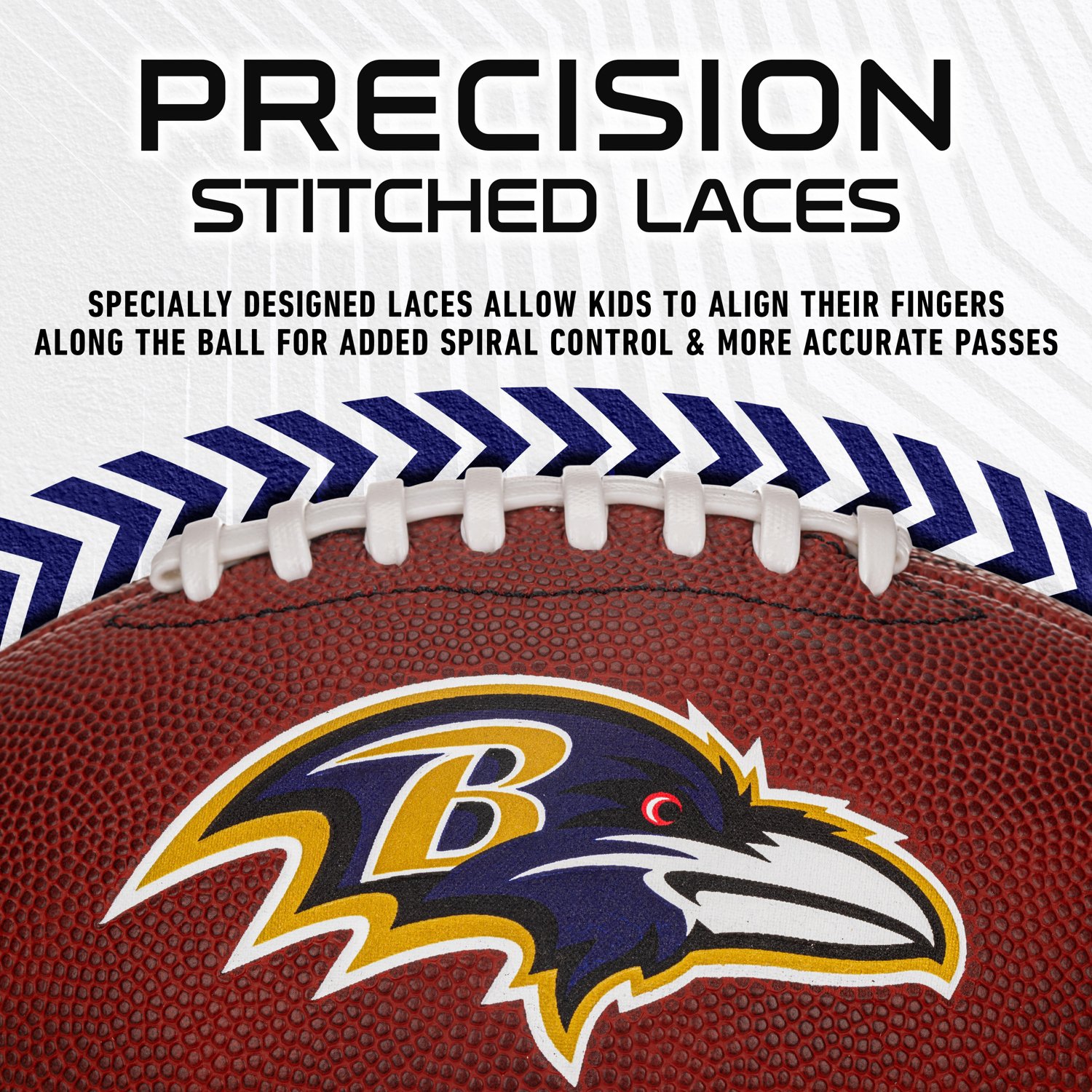 Franklin Kids' Baltimore Ravens Junior Football - view number 4