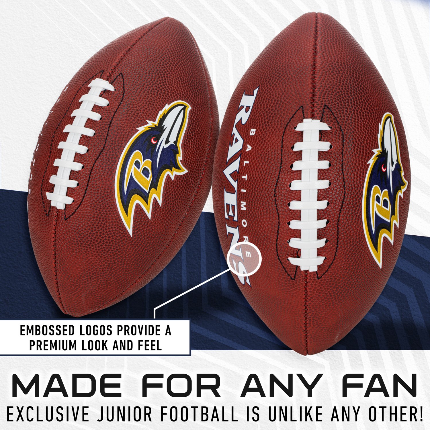 Franklin Kids' Baltimore Ravens Junior Football - view number 3