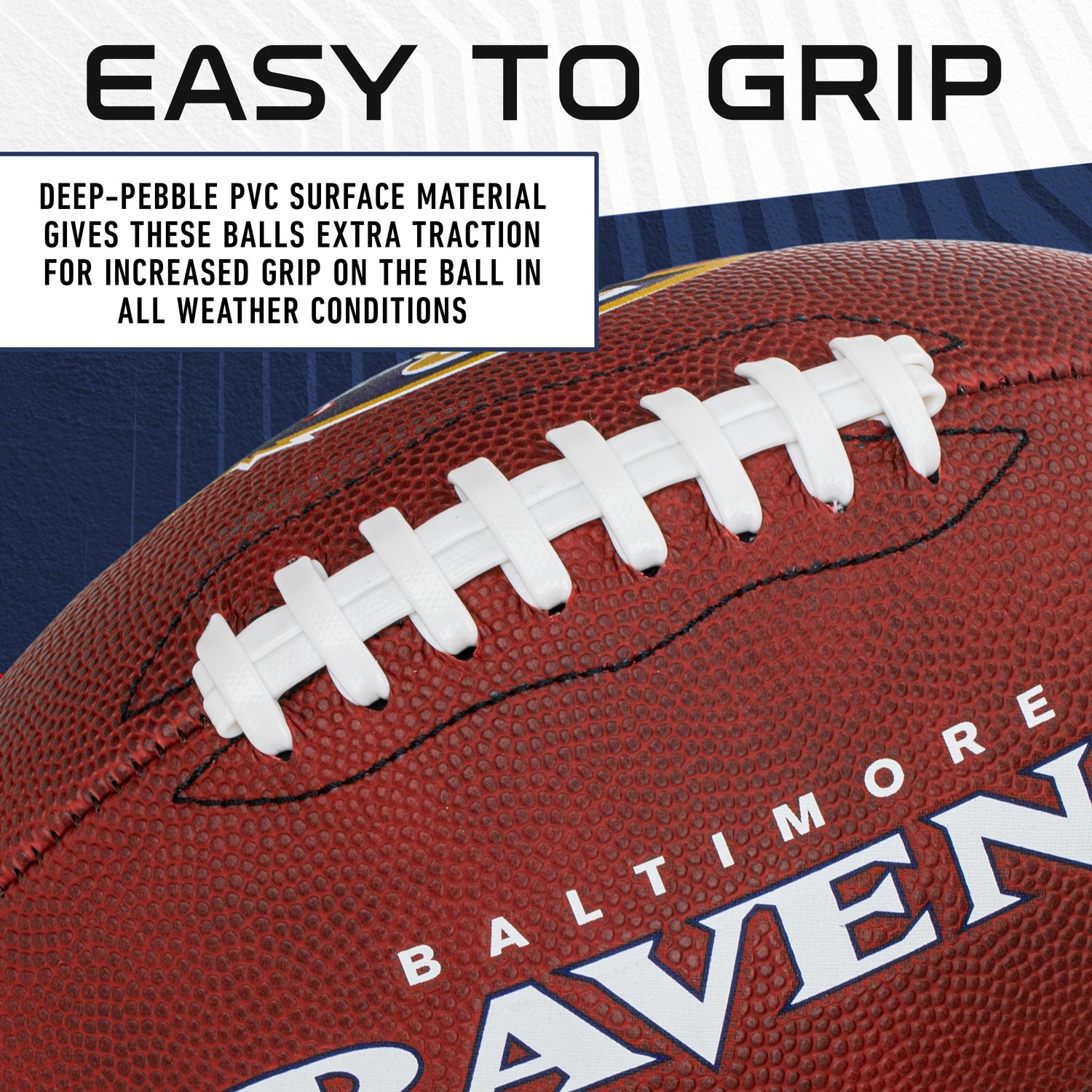 Franklin Kids' Baltimore Ravens Junior Football - view number 5