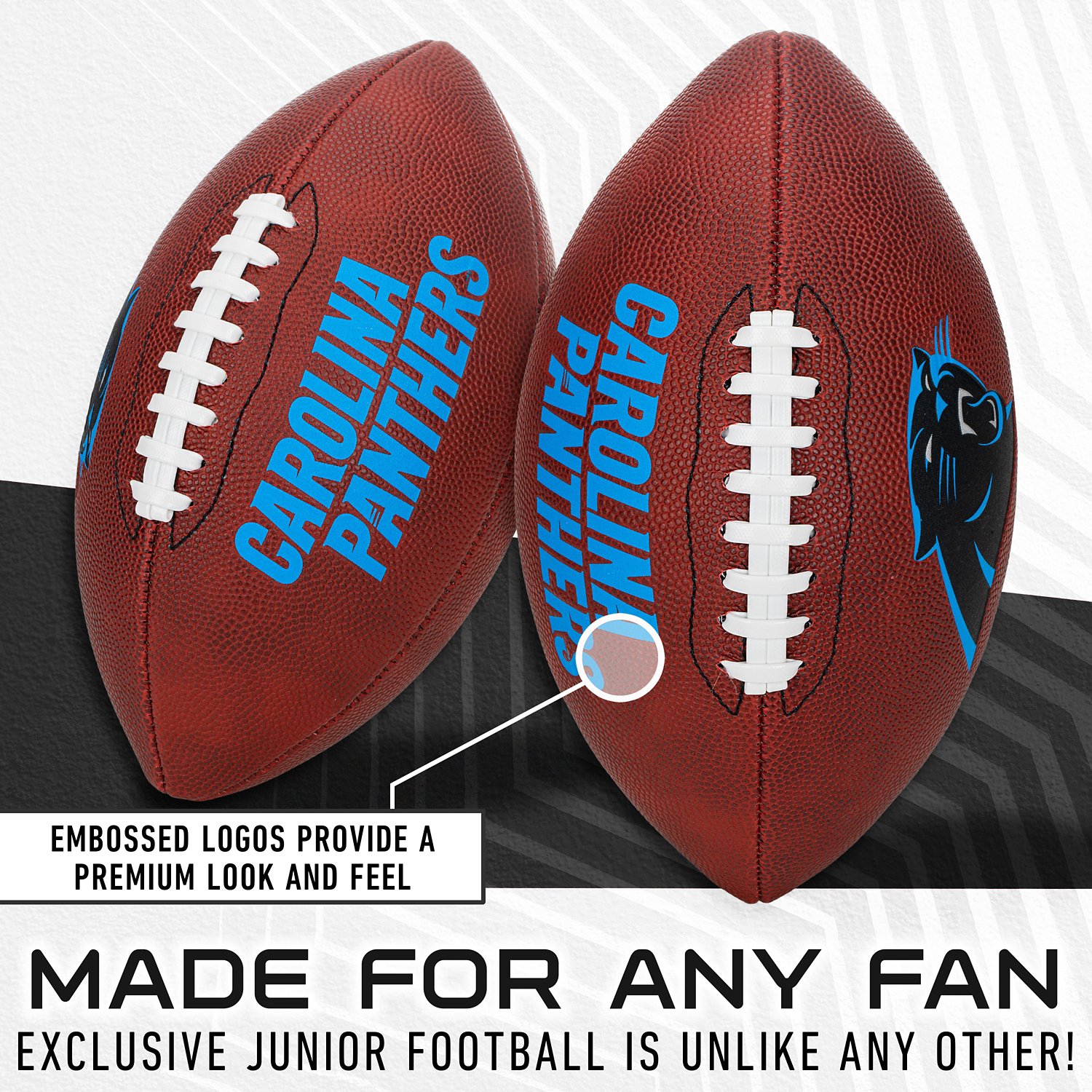 Franklin Kids' Carolina Panthers Junior Football - view number 4