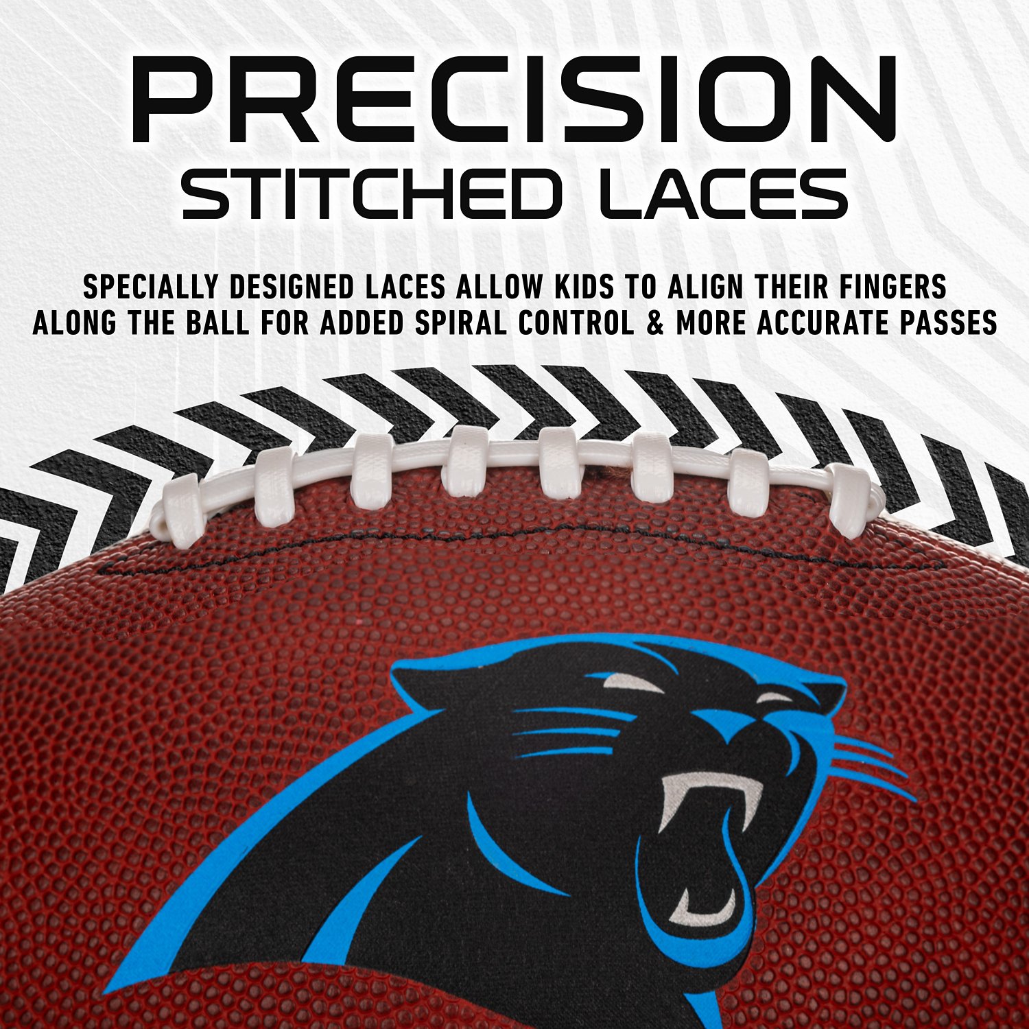 Franklin Kids' Carolina Panthers Junior Football - view number 5