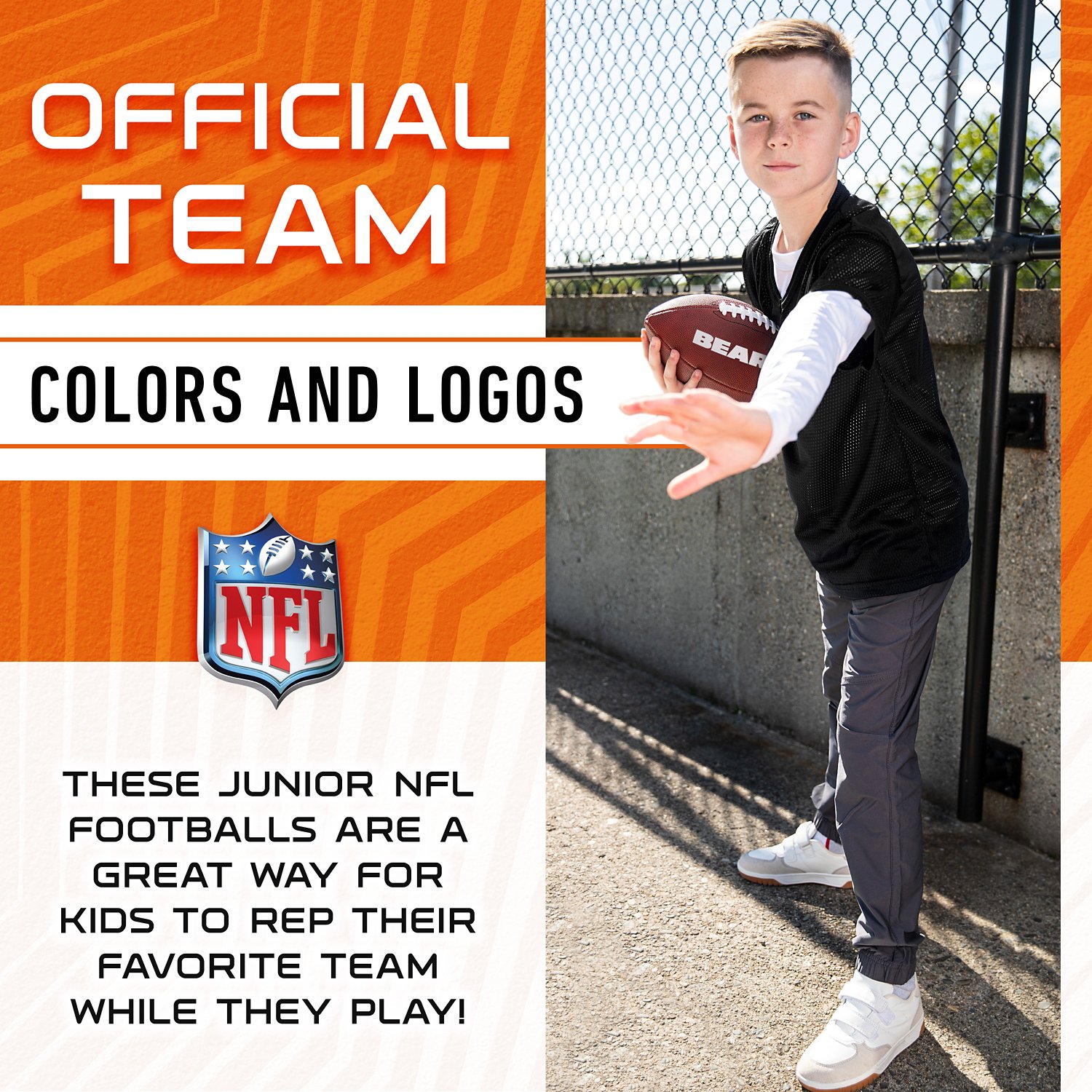 Franklin Kids' Chicago Bears Junior Football - view number 8