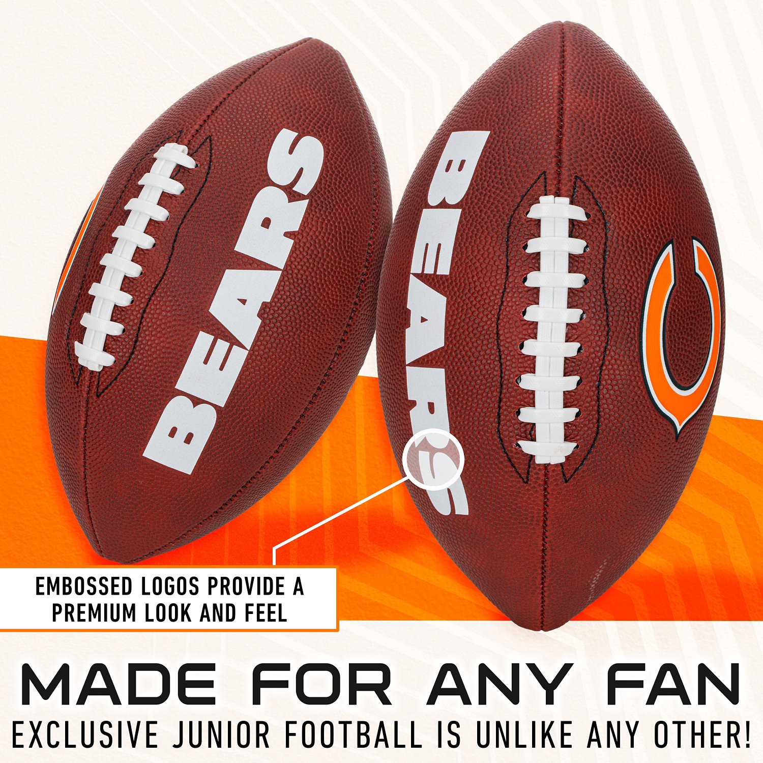 Franklin Kids' Chicago Bears Junior Football - view number 4