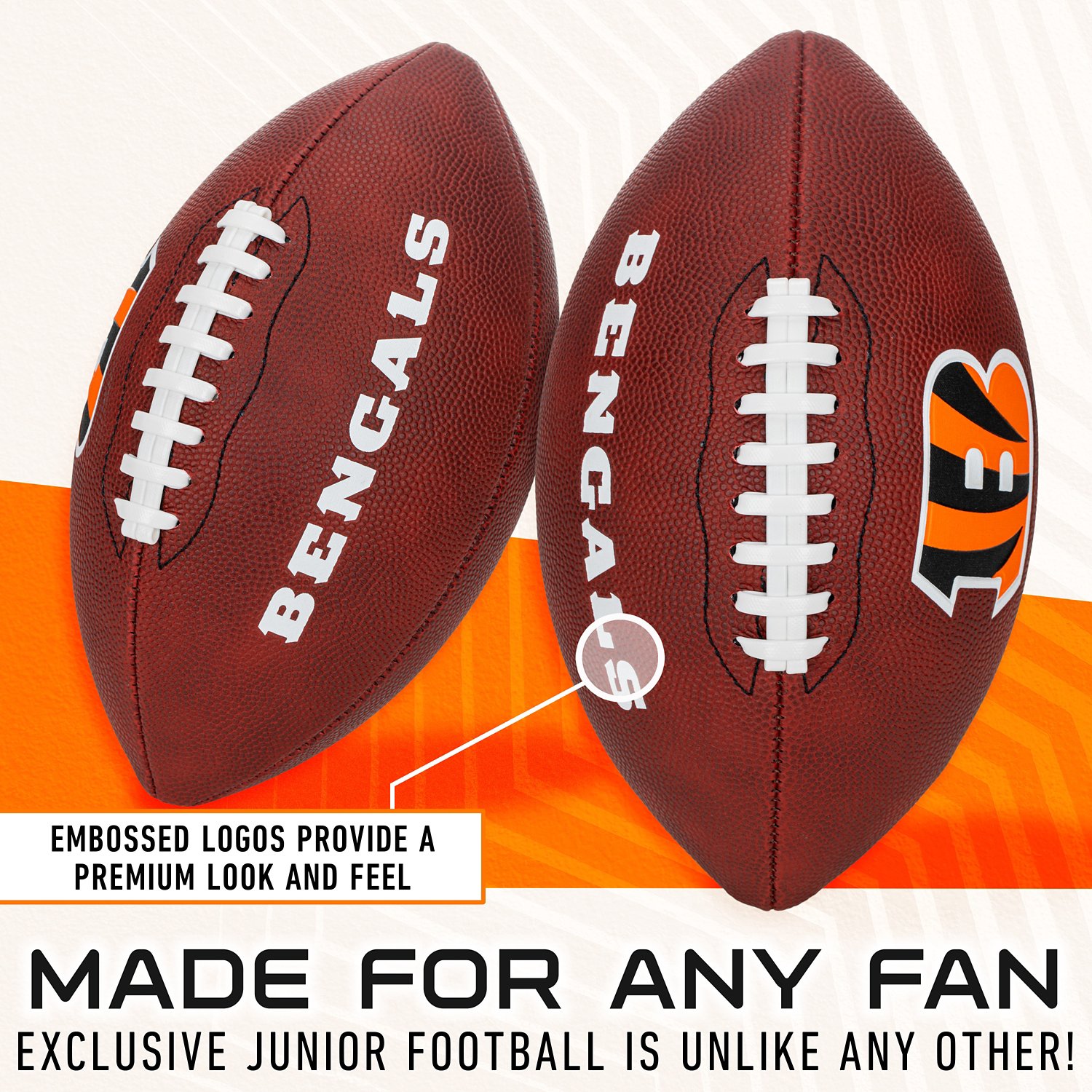 Franklin Kids' Cincinnati Bengals Junior Football - view number 4