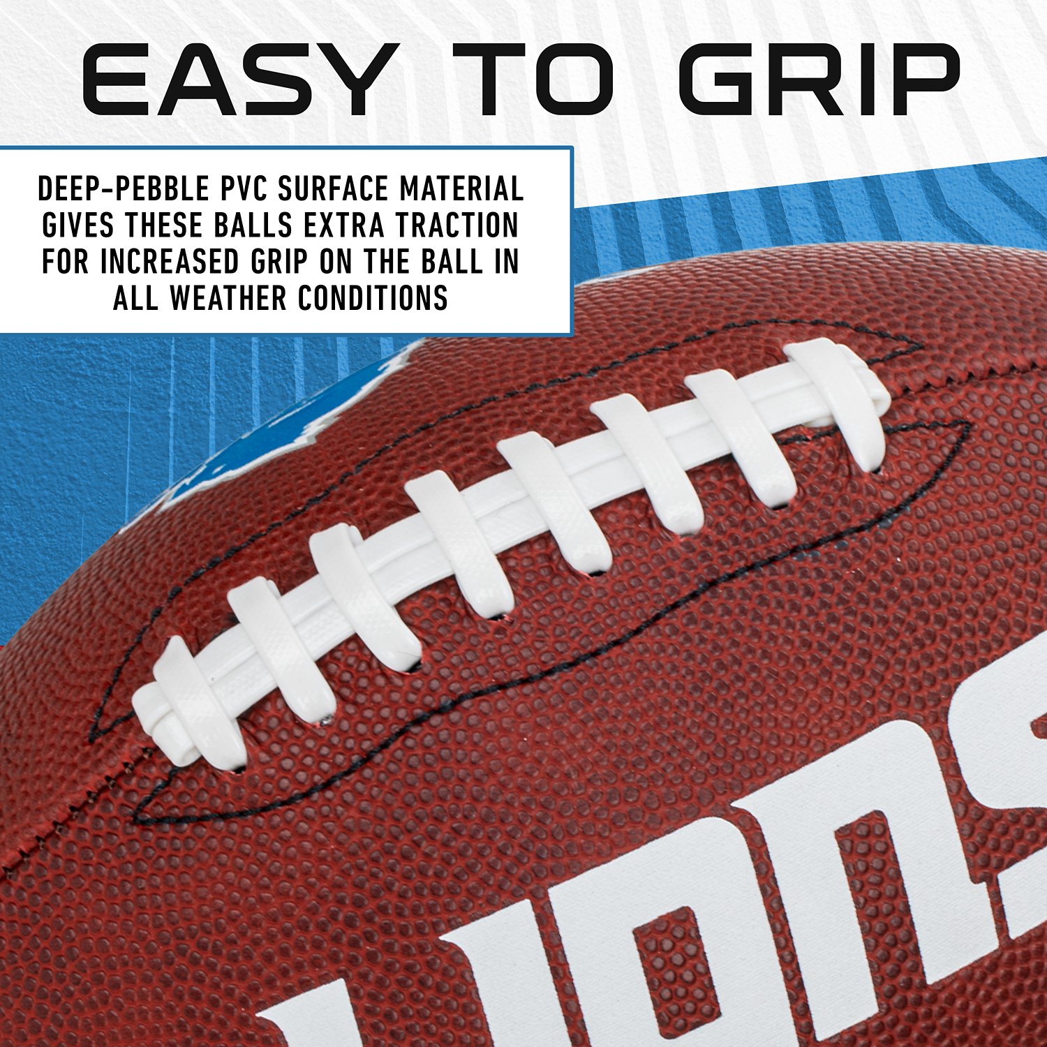 Franklin Kids' Detroit Lions Junior Football - view number 6