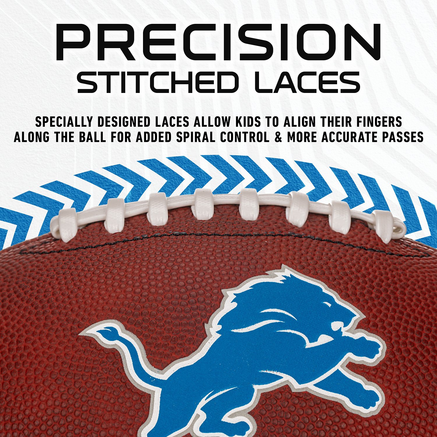 Franklin Kids' Detroit Lions Junior Football - view number 5