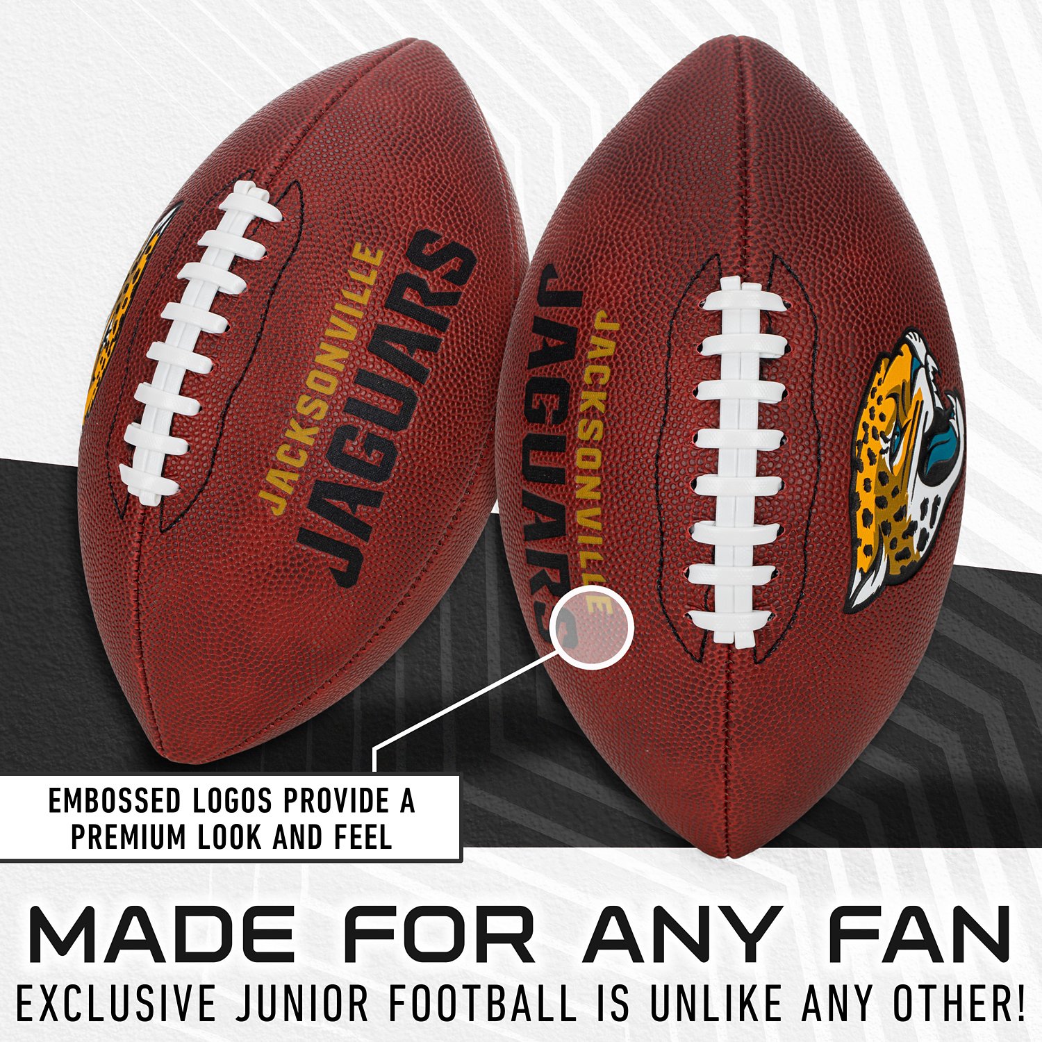 Franklin Kids' Jacksonville Jaguars Junior Football - view number 4