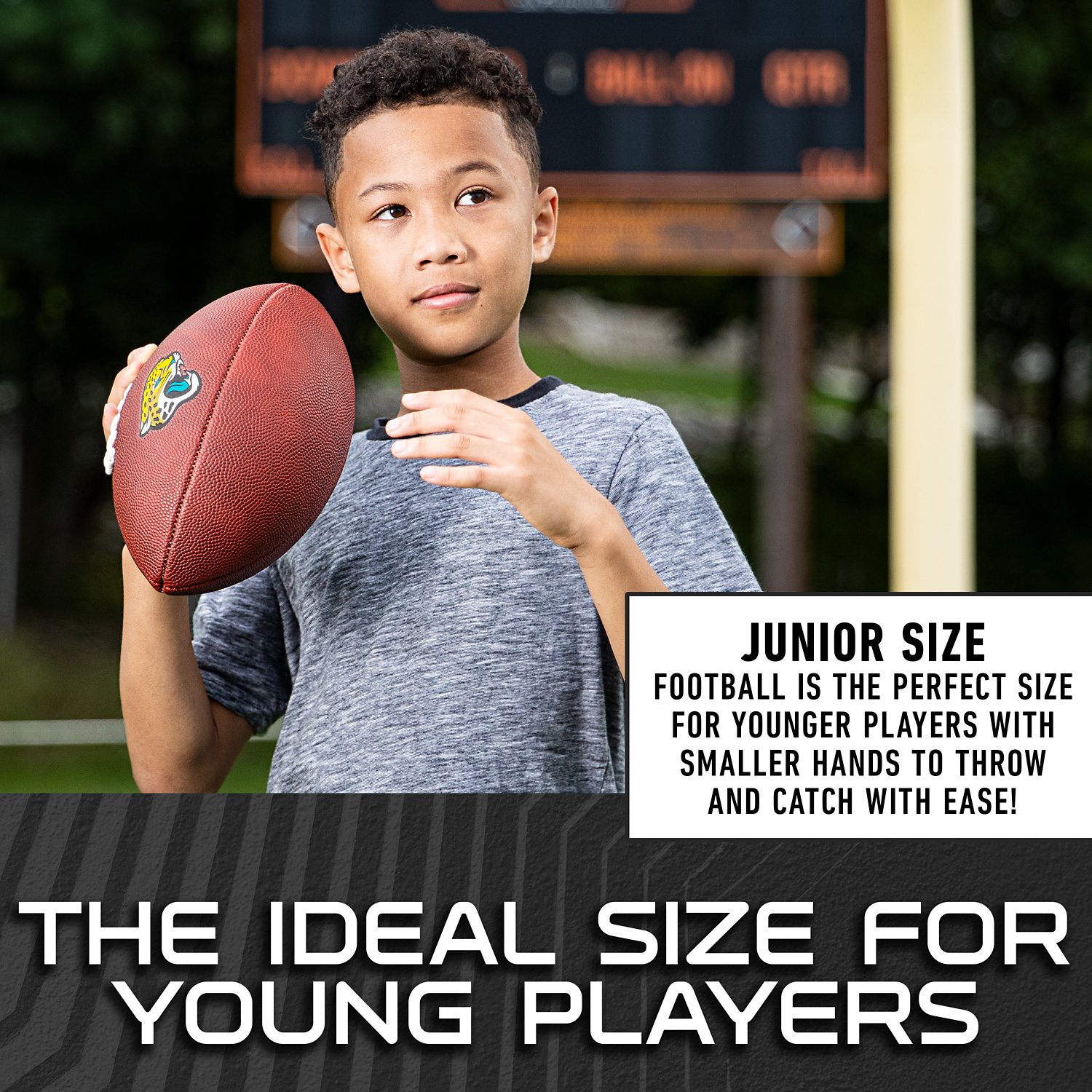 Franklin Kids' Jacksonville Jaguars Junior Football - view number 7