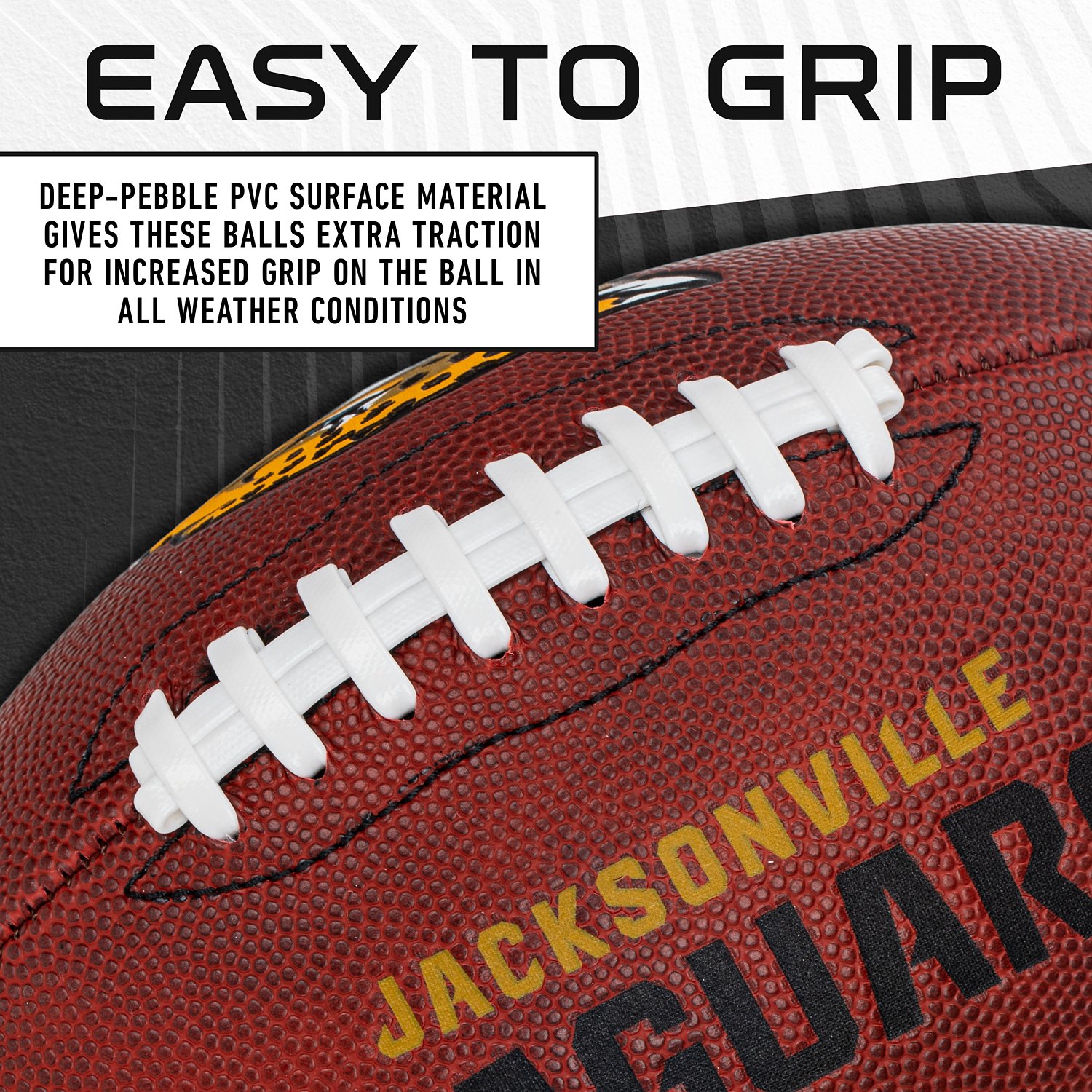Franklin Kids' Jacksonville Jaguars Junior Football - view number 6