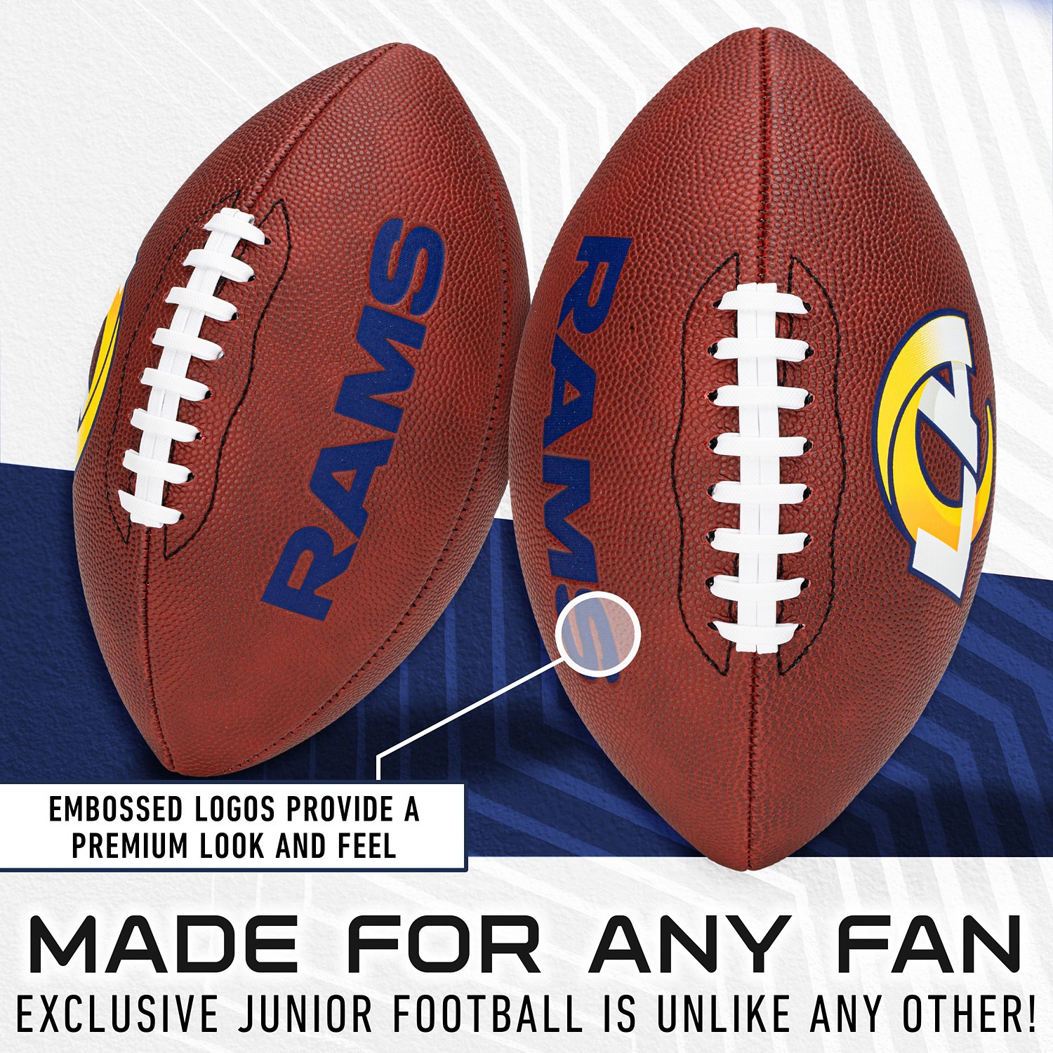 Franklin Kids' Los Angeles Rams Junior Football - view number 4