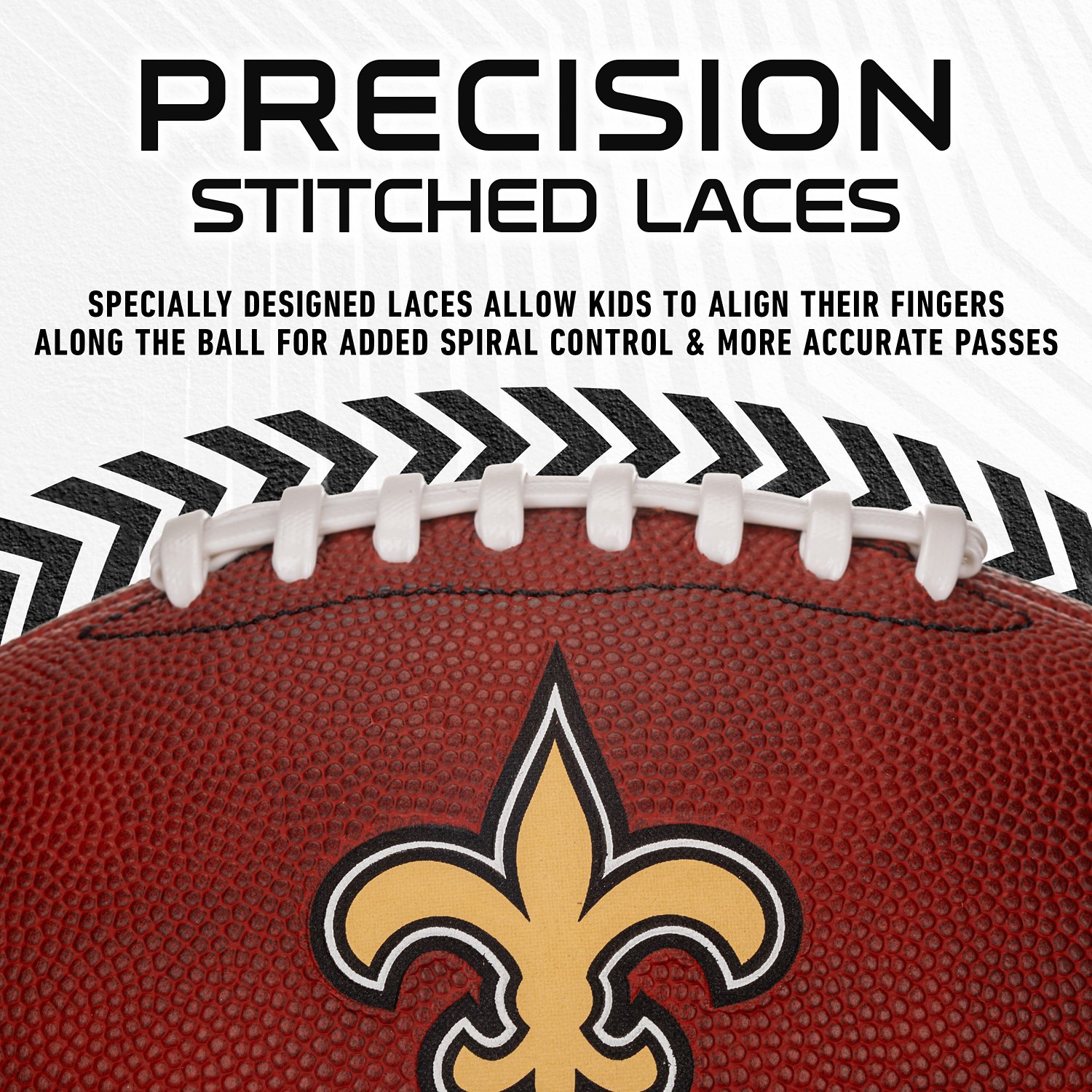 Franklin Kids' New Orleans Saints Junior Football - view number 5