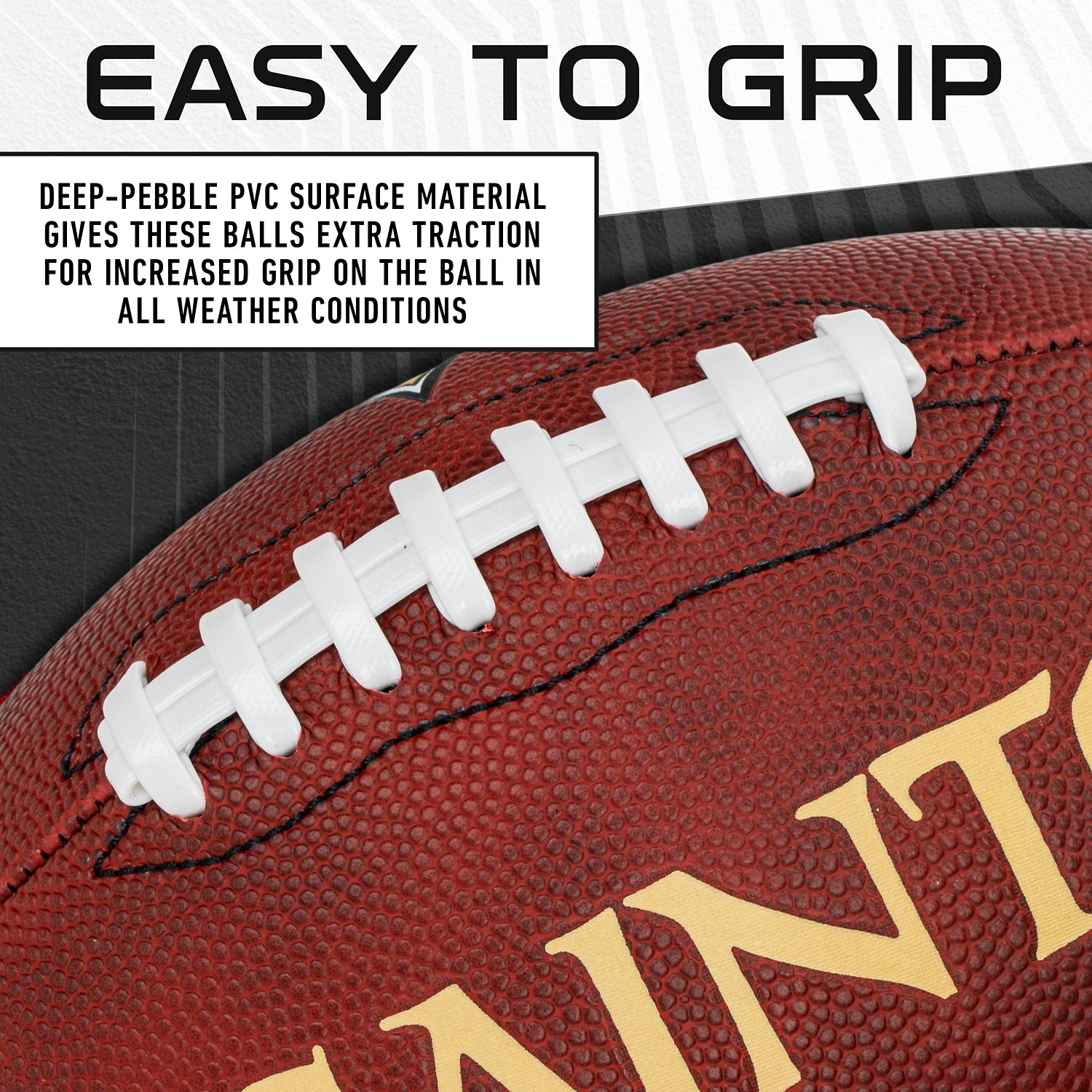 Franklin Kids' New Orleans Saints Junior Football - view number 6