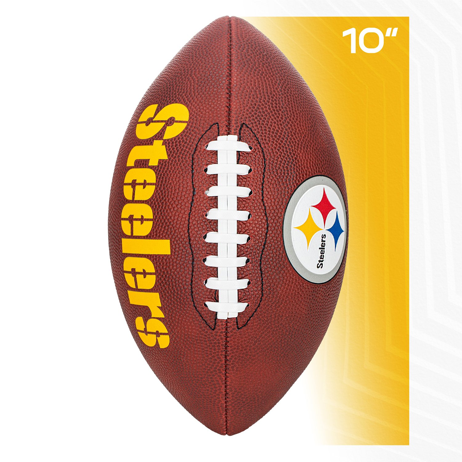 Franklin Kids' Pittsburgh Steelers Junior Football - view number 3