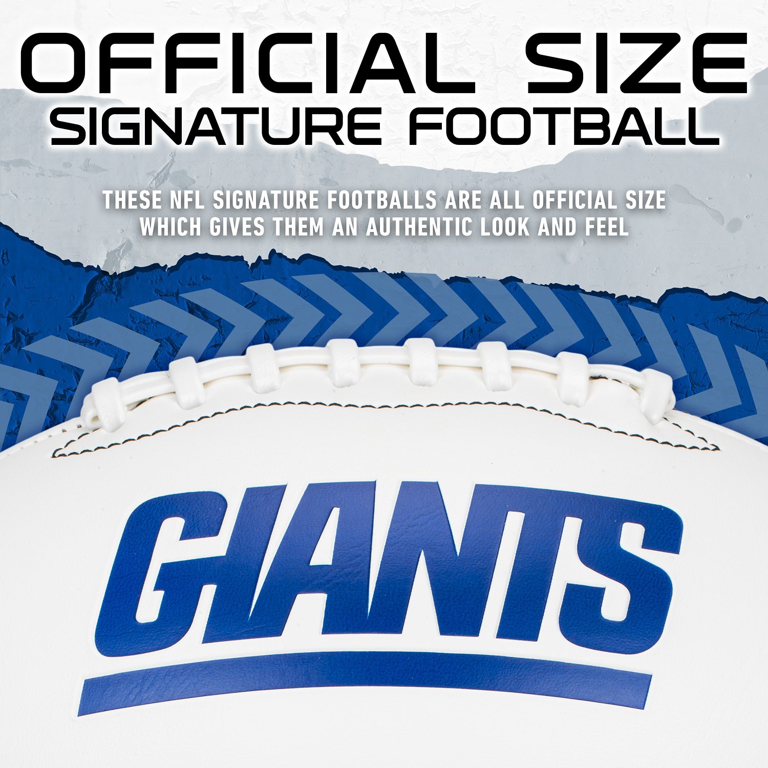 Franklin New York Giants Official Size Autograph Football  - view number 5