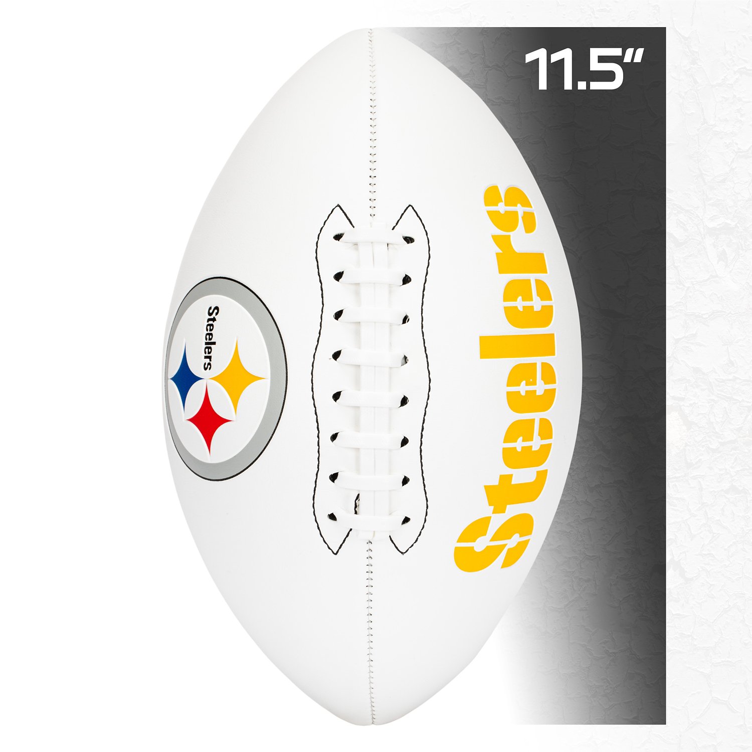 Franklin Pittsburgh Steelers Official Size Autograph Football  - view number 3