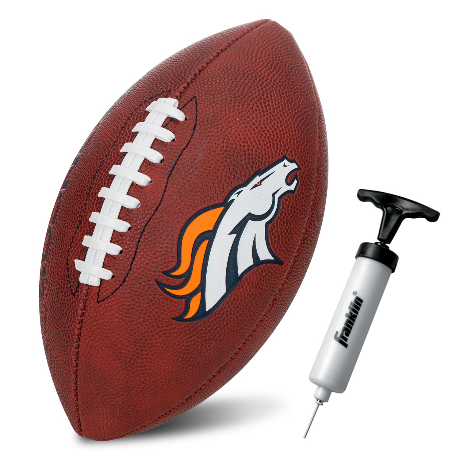Franklin Sports Denver Broncos NFL Junior Football - view number 2
