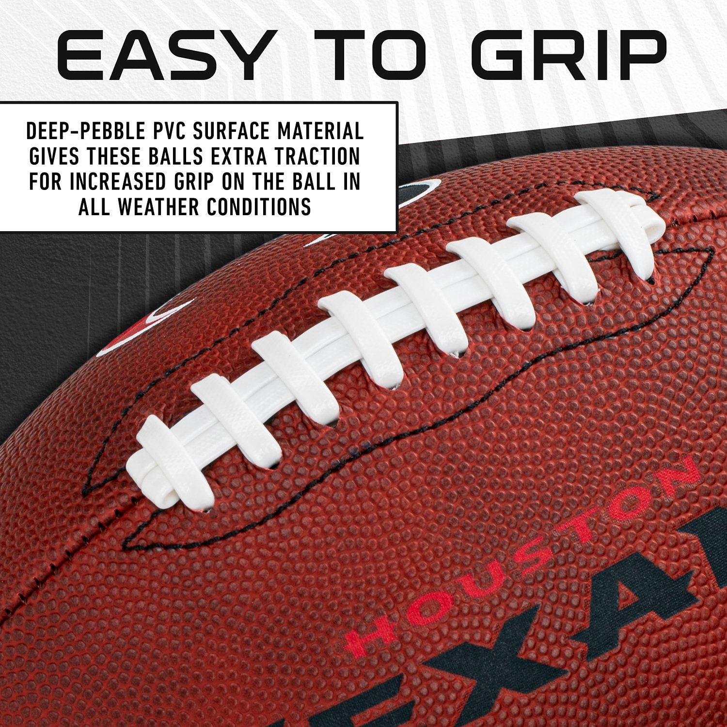 Franklin Sports Houston Texans NFL Junior Football - view number 7