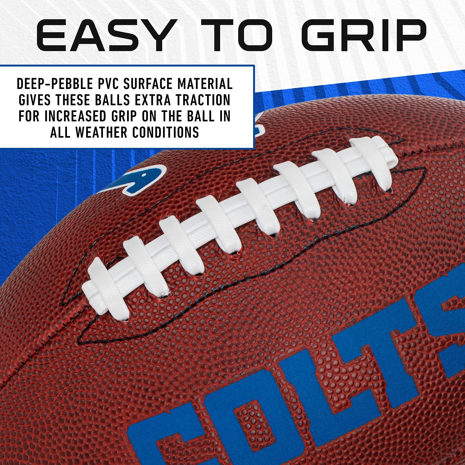 Franklin Sports Indianapolis Colts NFL Junior Football - view number 6