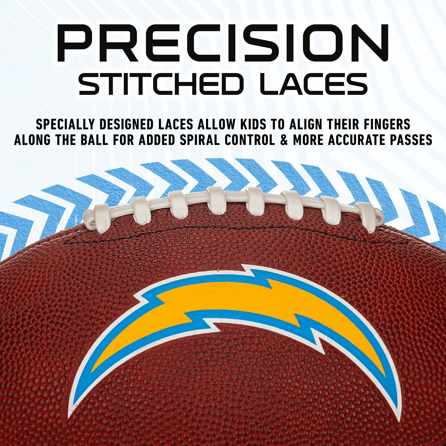 Franklin Sports San Diego Chargers NFL Junior Football - view number 4