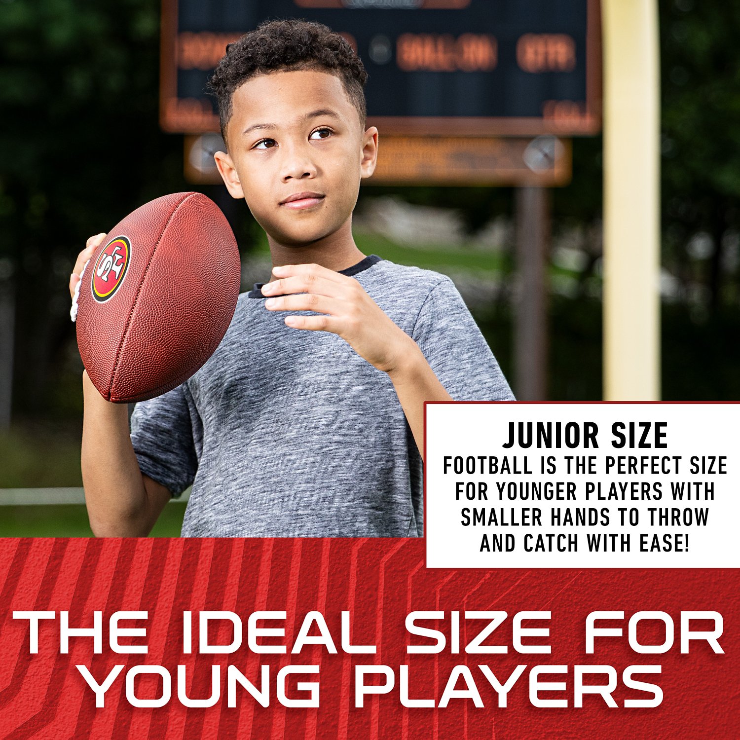 Franklin Sports San Francisco 49ers NFL Junior Football - view number 7
