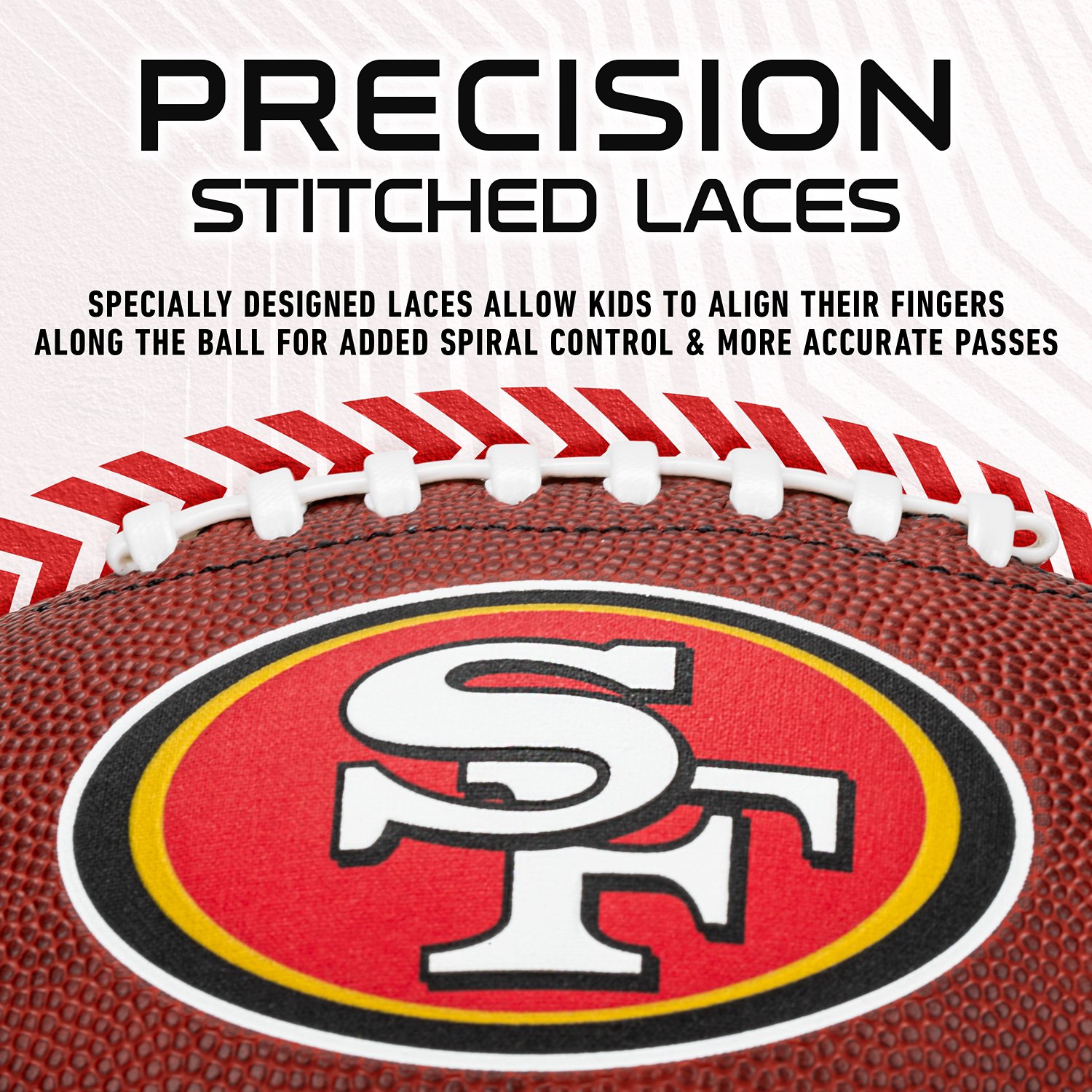 Franklin Sports San Francisco 49ers NFL Junior Football - view number 5