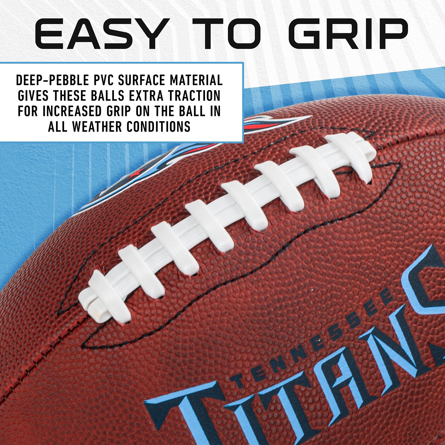 Franklin Sports Tennessee Titans NFL Junior Football - view number 6