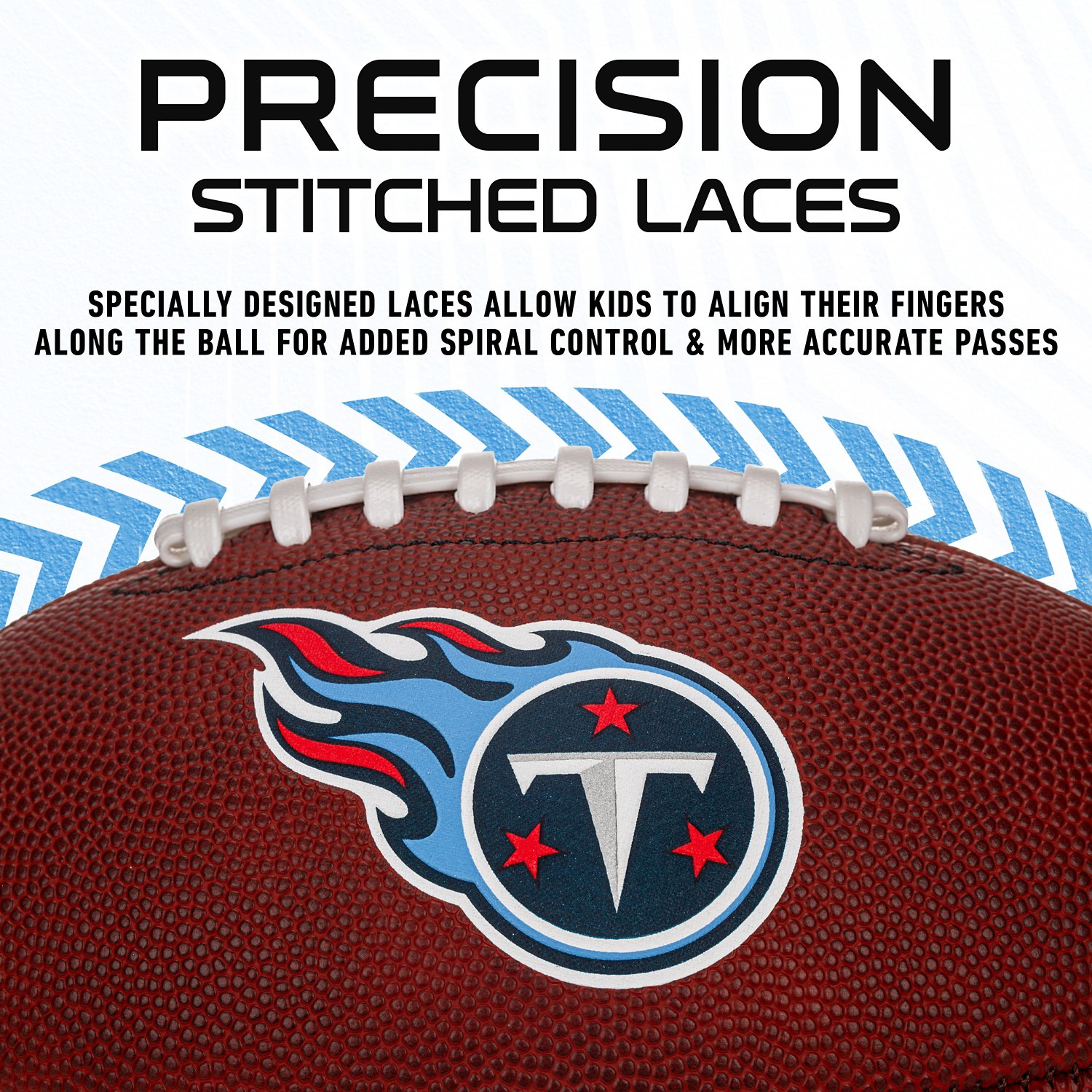 Franklin Sports Tennessee Titans NFL Junior Football - view number 5