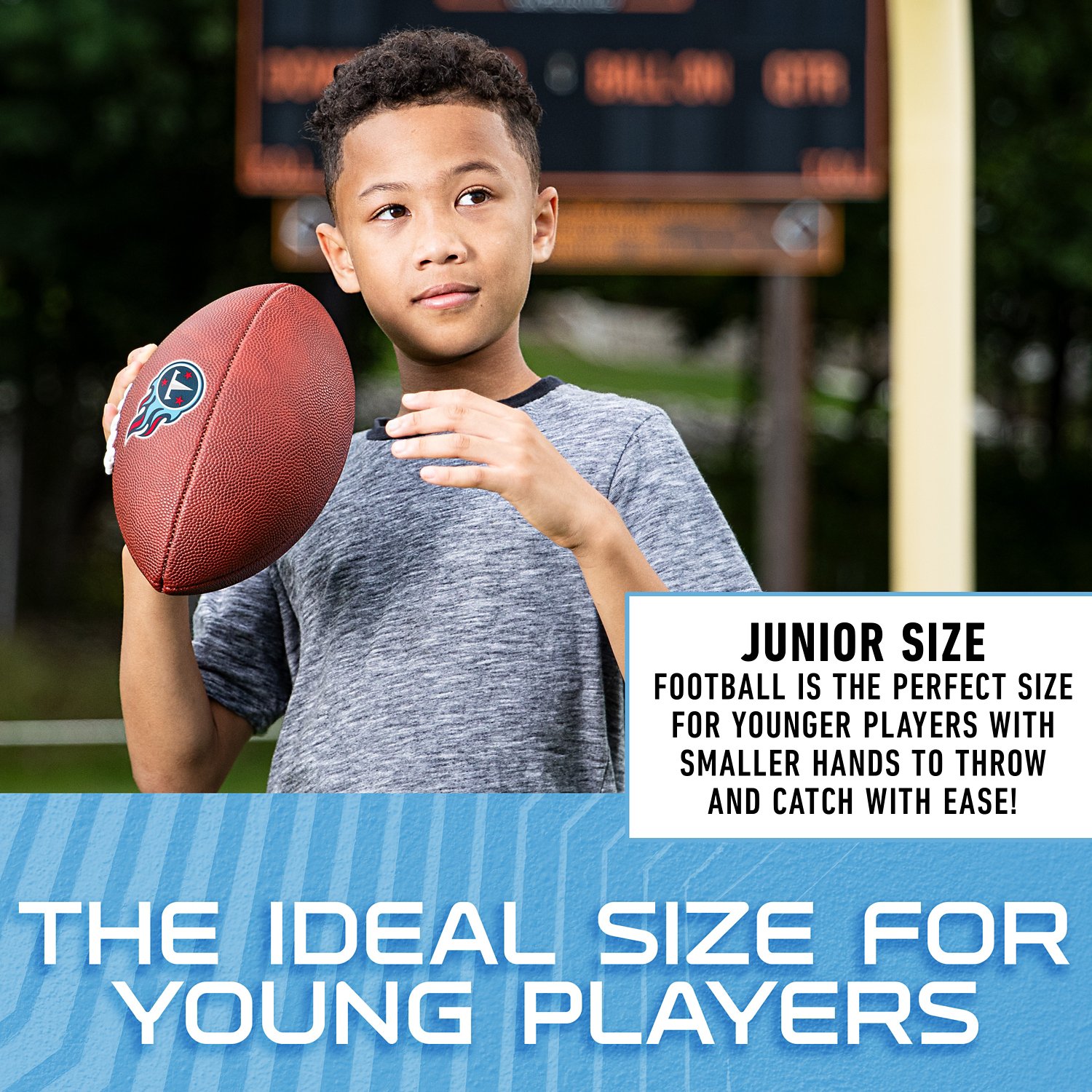 Franklin Sports Tennessee Titans NFL Junior Football - view number 7