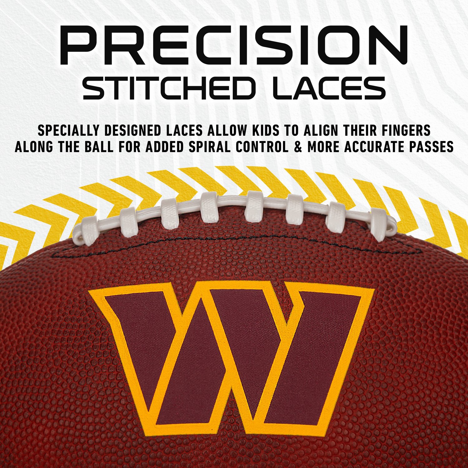 Franklin Sports Washington Commanders NFL Junior Football - view number 4