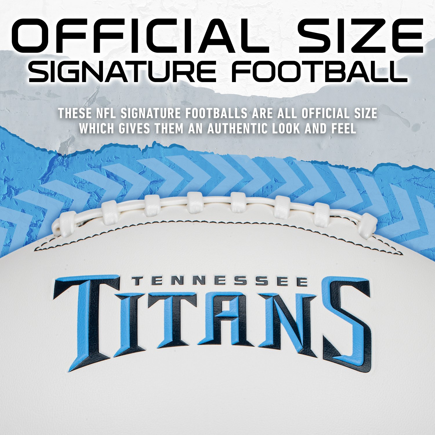Franklin Tennessee Titans Official Size Autograph Football  - view number 5
