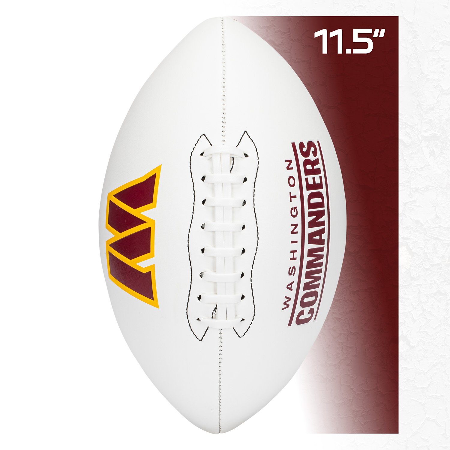 Franklin Washington Commanders Official Size Autograph Football - view number 3