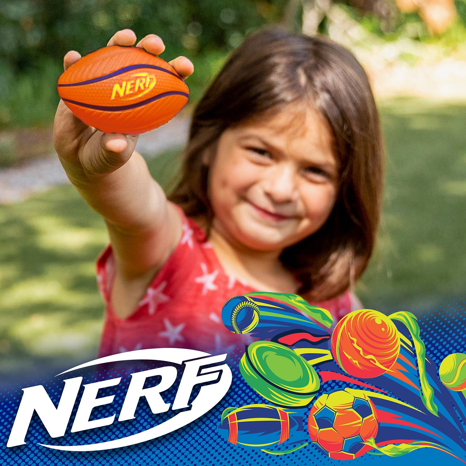 NERF Mini Stress Foam Sport Ball Set                                                                                             - view number 6