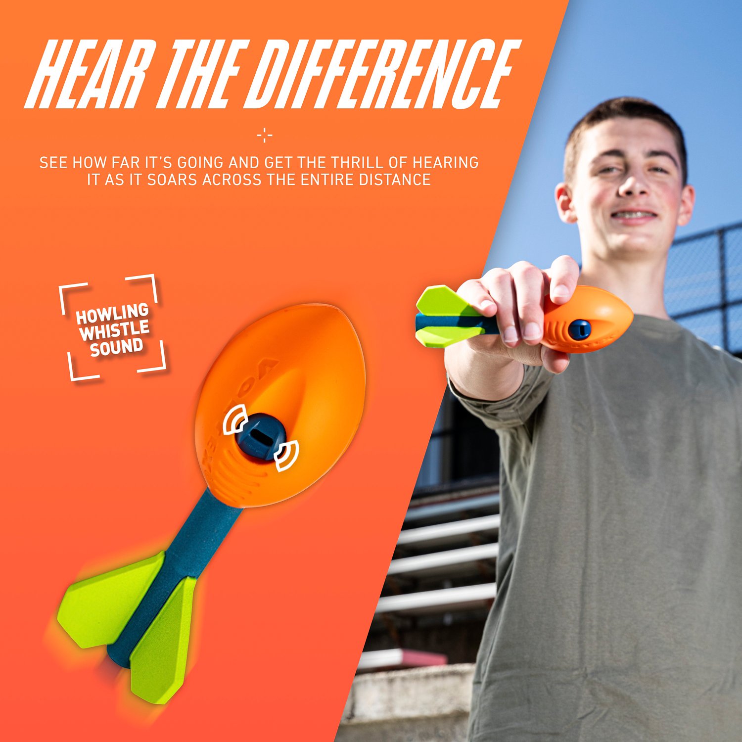 NERF Vortex Mini Aero Howler Foam Football                                                                                       - view number 5