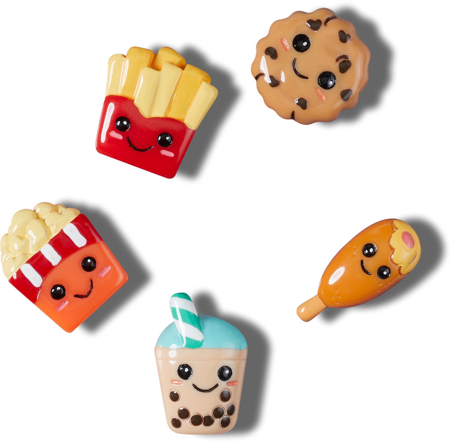 Crocs Bad But Cute Foods Jibbitz Charm 5-Pack