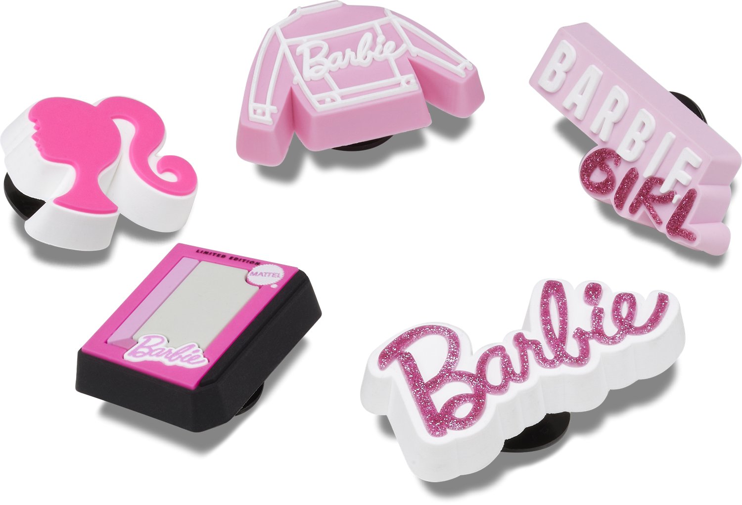 Crocs Barbie Jibbitz Charms 5-Pack