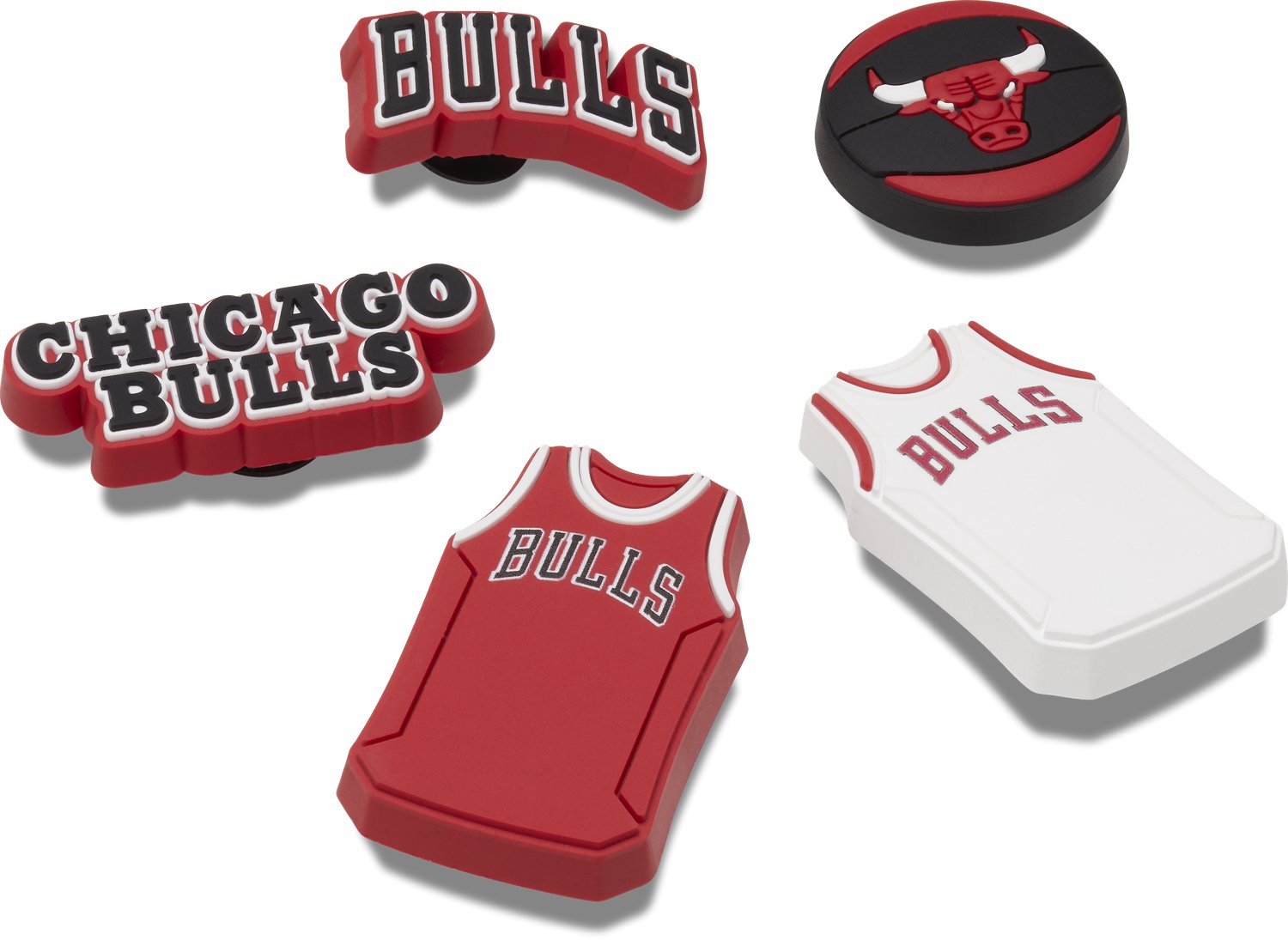 Crocs Chicago Bulls Jibbitz 5-Pack - view number 2