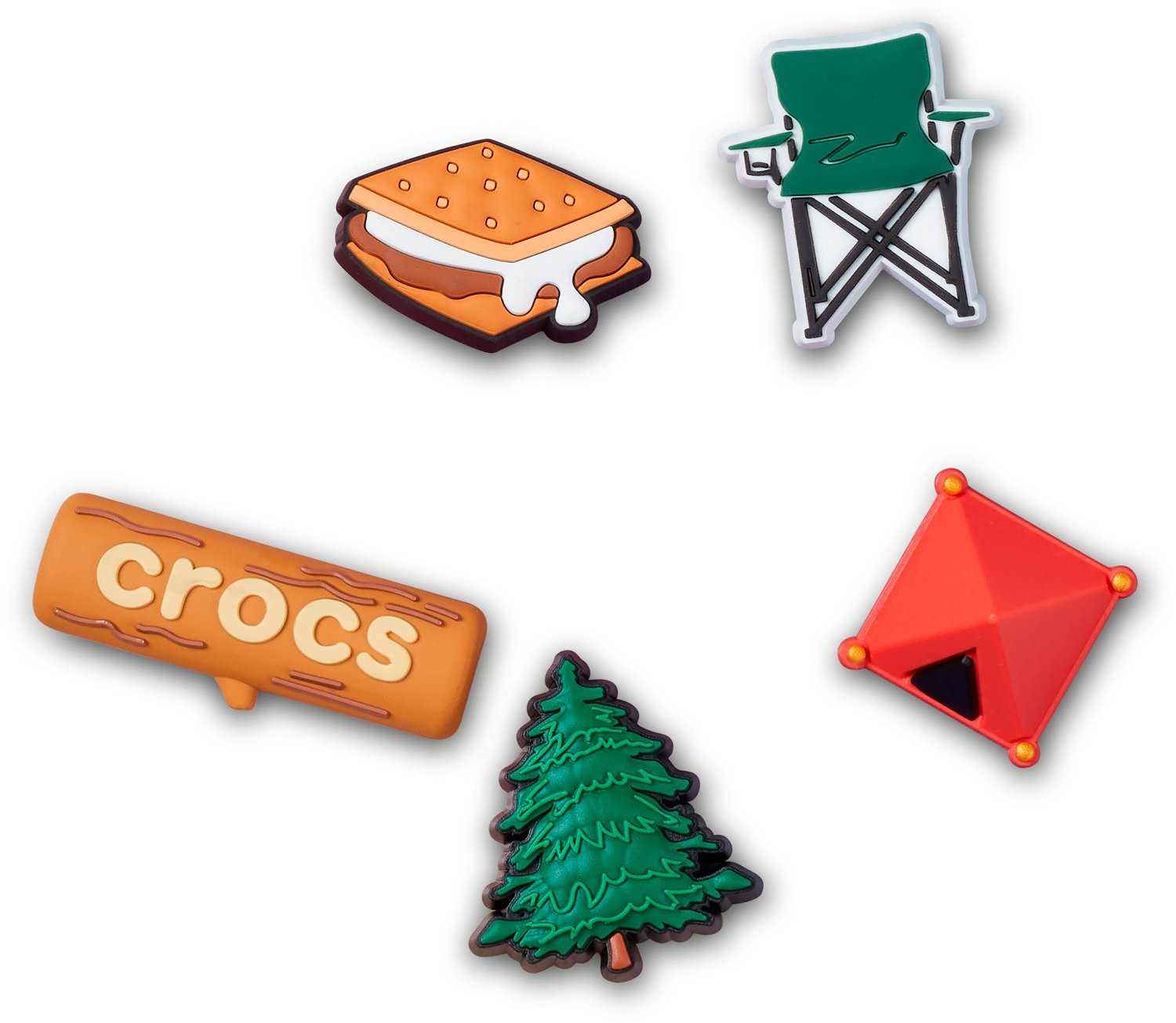 Crocs Gone Camping Jibbitz  5-Pack                                                                                               - view number 1