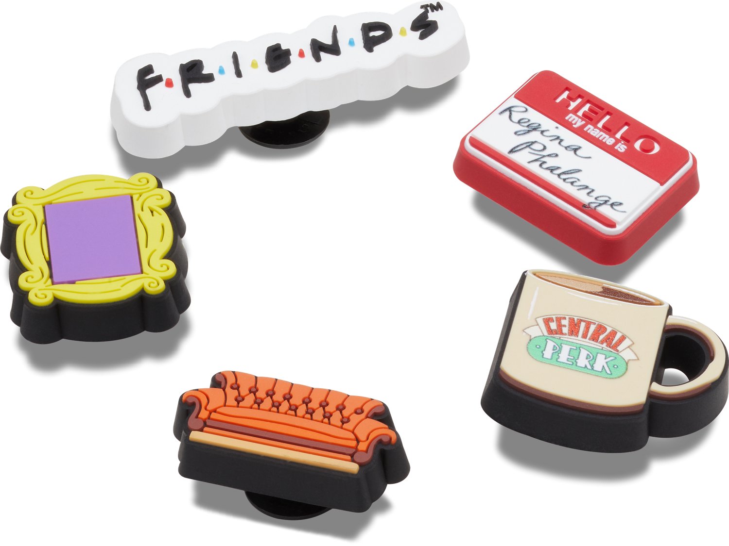 アクセサリーその他 Lights Up Food Friends 5 Pack Jibbitz - Crocs - Pvc - Multic Crocs Light-Up Food Friends 5-Pack Jibbitz Croc Charms