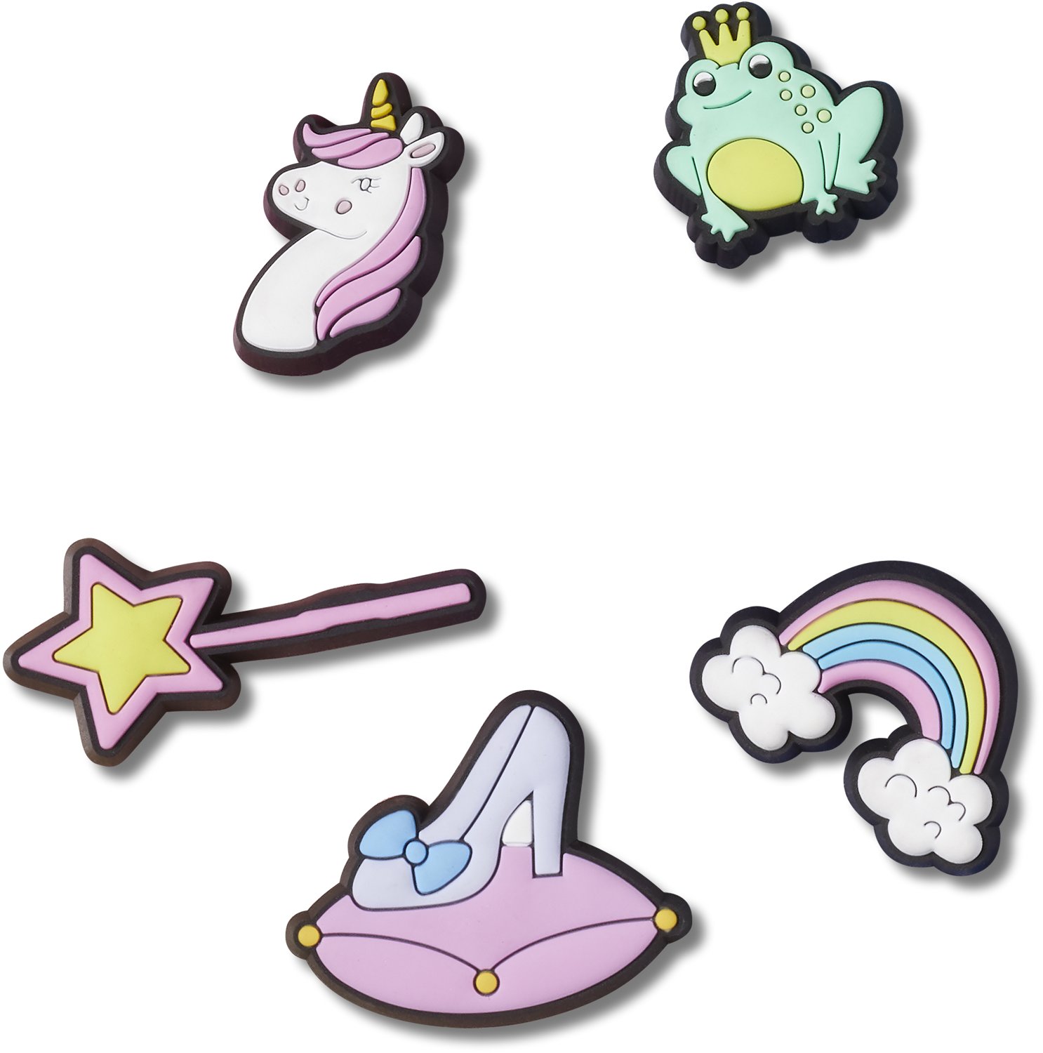 Crocs Jibbitz Girls Rule Charms 5-Pack
