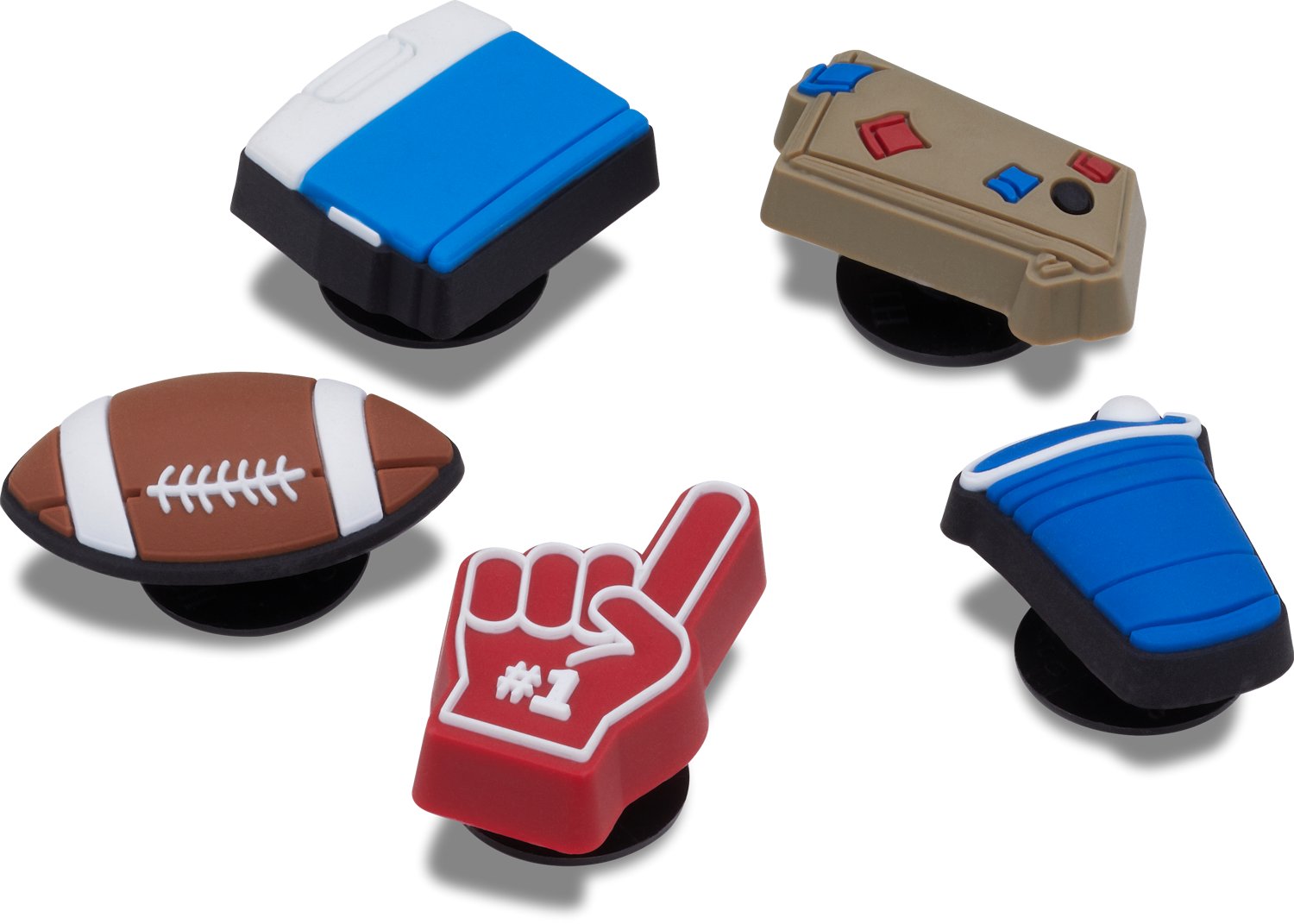 Crocs Jibbitz Tailgate 5-Pack - view number 2