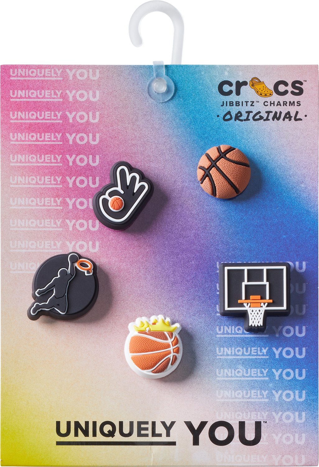 Crocs Kids Jibbitz Basketball Team 5 Pack