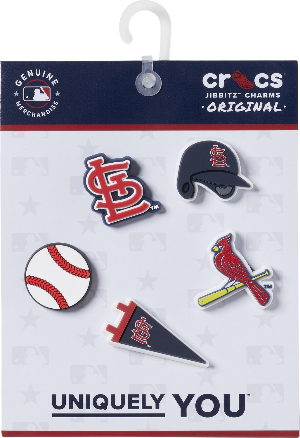 Crocs St. Louis Cardinals Jibbitz 5-Pack - view number 4