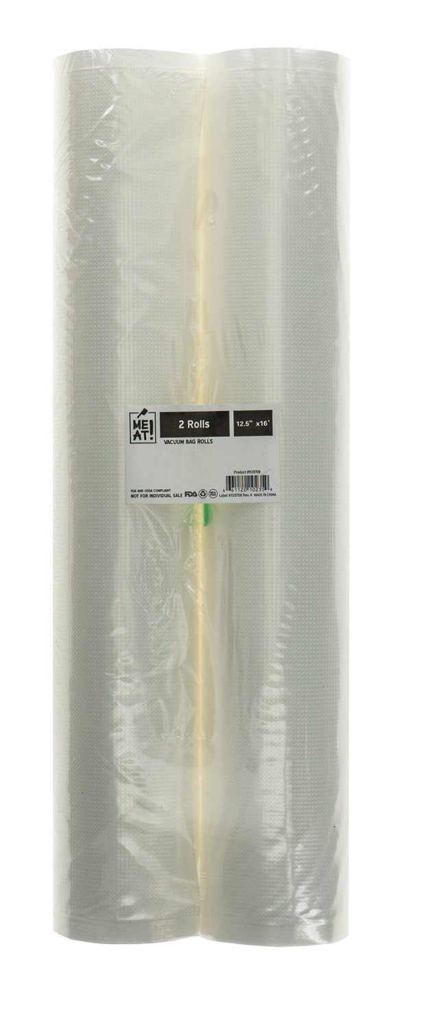 2pk Nesco Vacuum Sealer Bag Rolls: 8x20