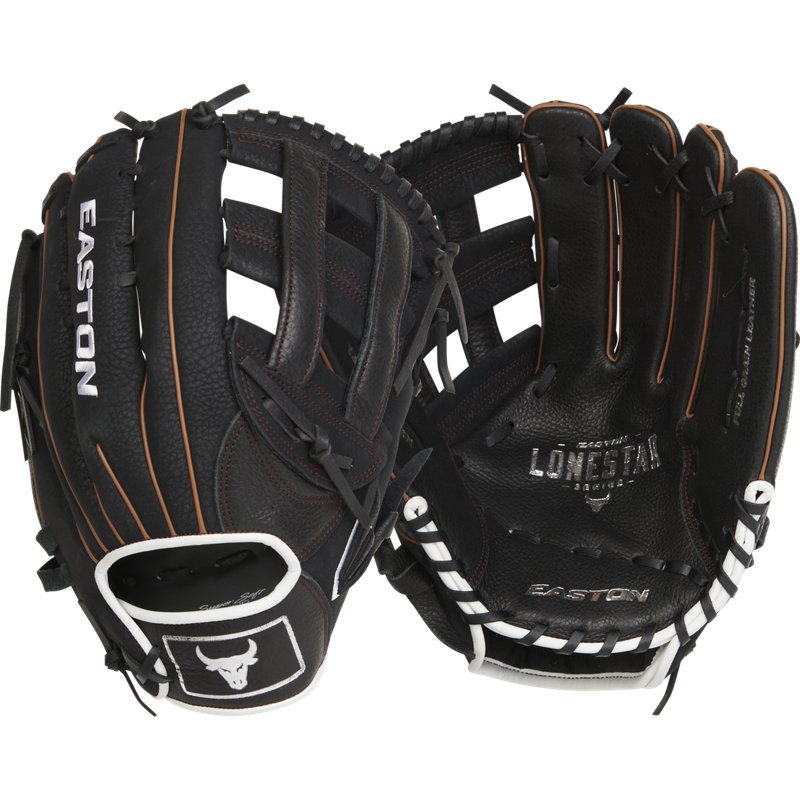 EASTON Lonestar Series H-Web Slow Pitch 13 in Softball Glove Brown - at Academy Sports